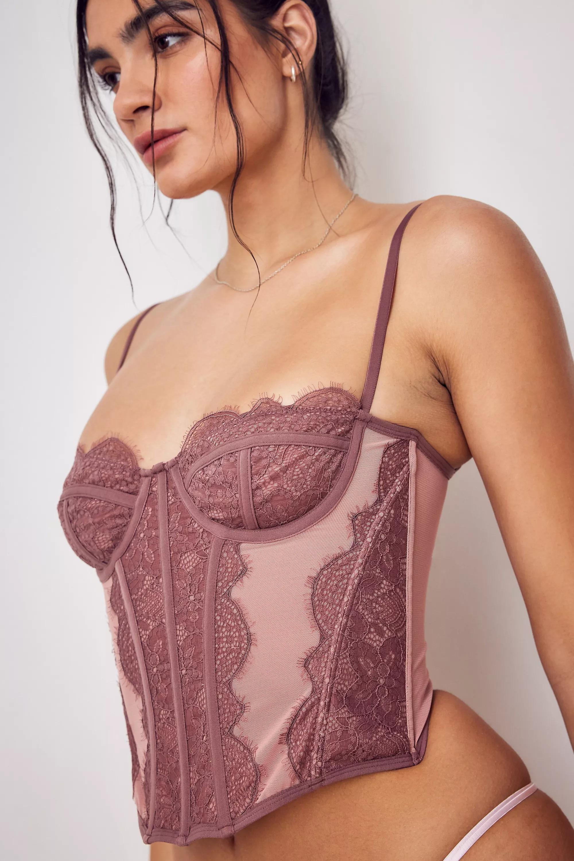Tops, Purple Urban Outfitters Out From Under Modern Love Corset