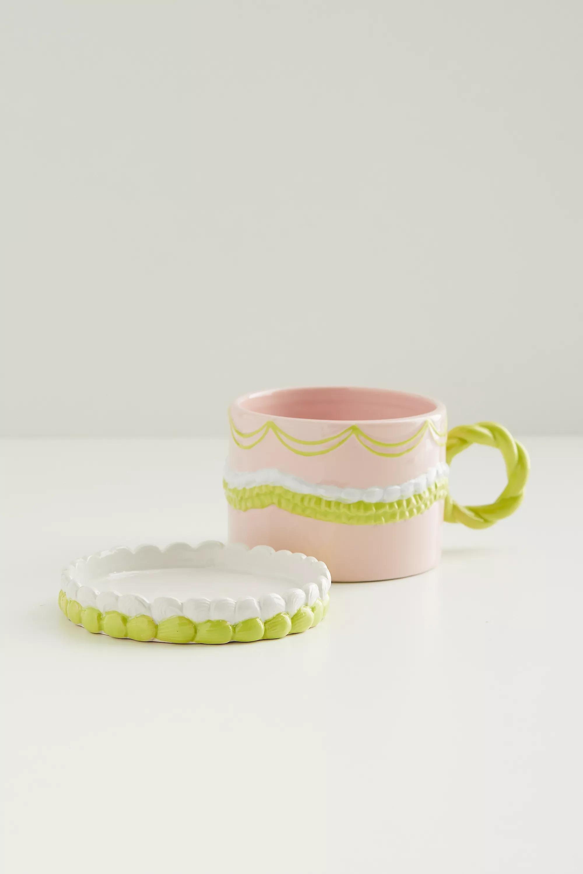 Yellow Cake Mug And Coaster Set, , large image number 3