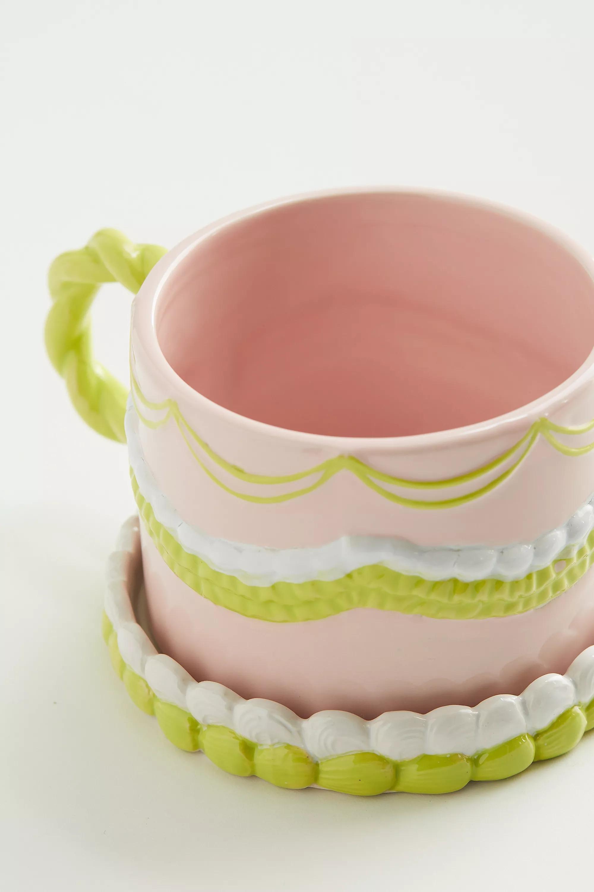 Yellow Cake Mug And Coaster Set, , large image number 4
