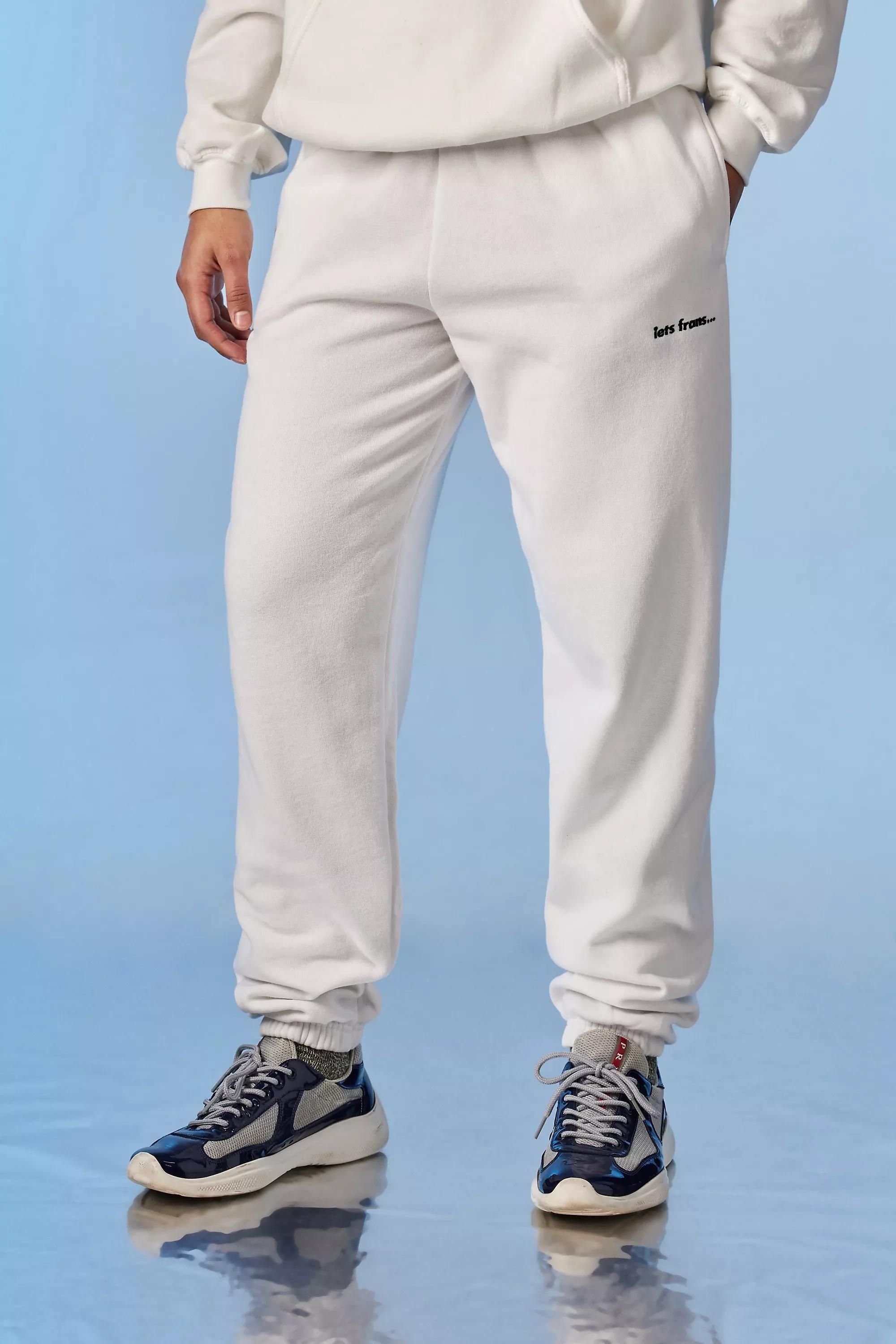 Urban Outfitters White Cuffed Jogger Azadea UAE