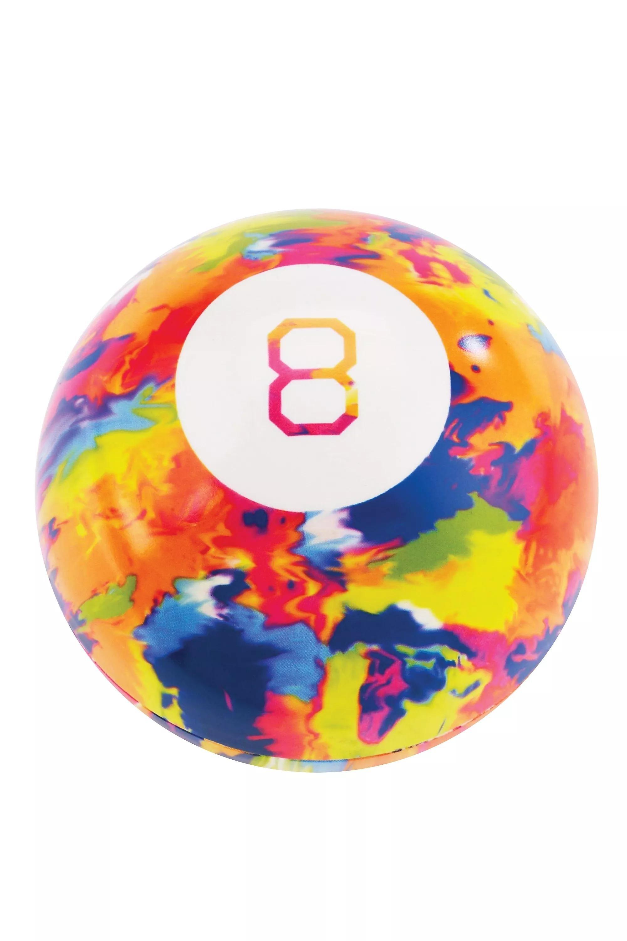 Multicolour Worlds Smallest Tie-Dye Magic 8 Ball, , large image number 1
