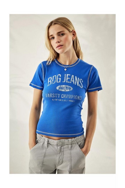 Urban Outfitters - Blue Jeans Cobalt Baby T-Shirt