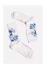 Urban Outfitters - White Hokusai Great Wave Socks