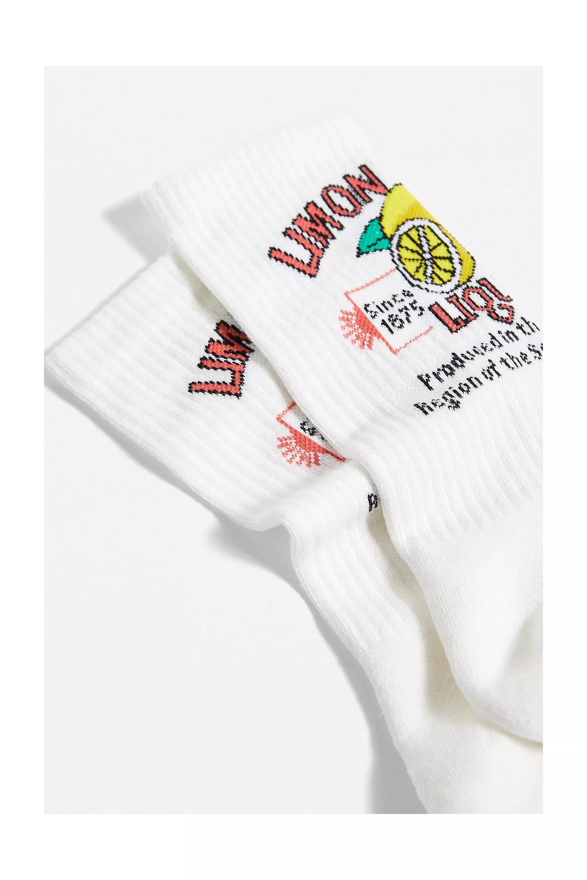Ivory Lemon Cello Socks, , large image number 2