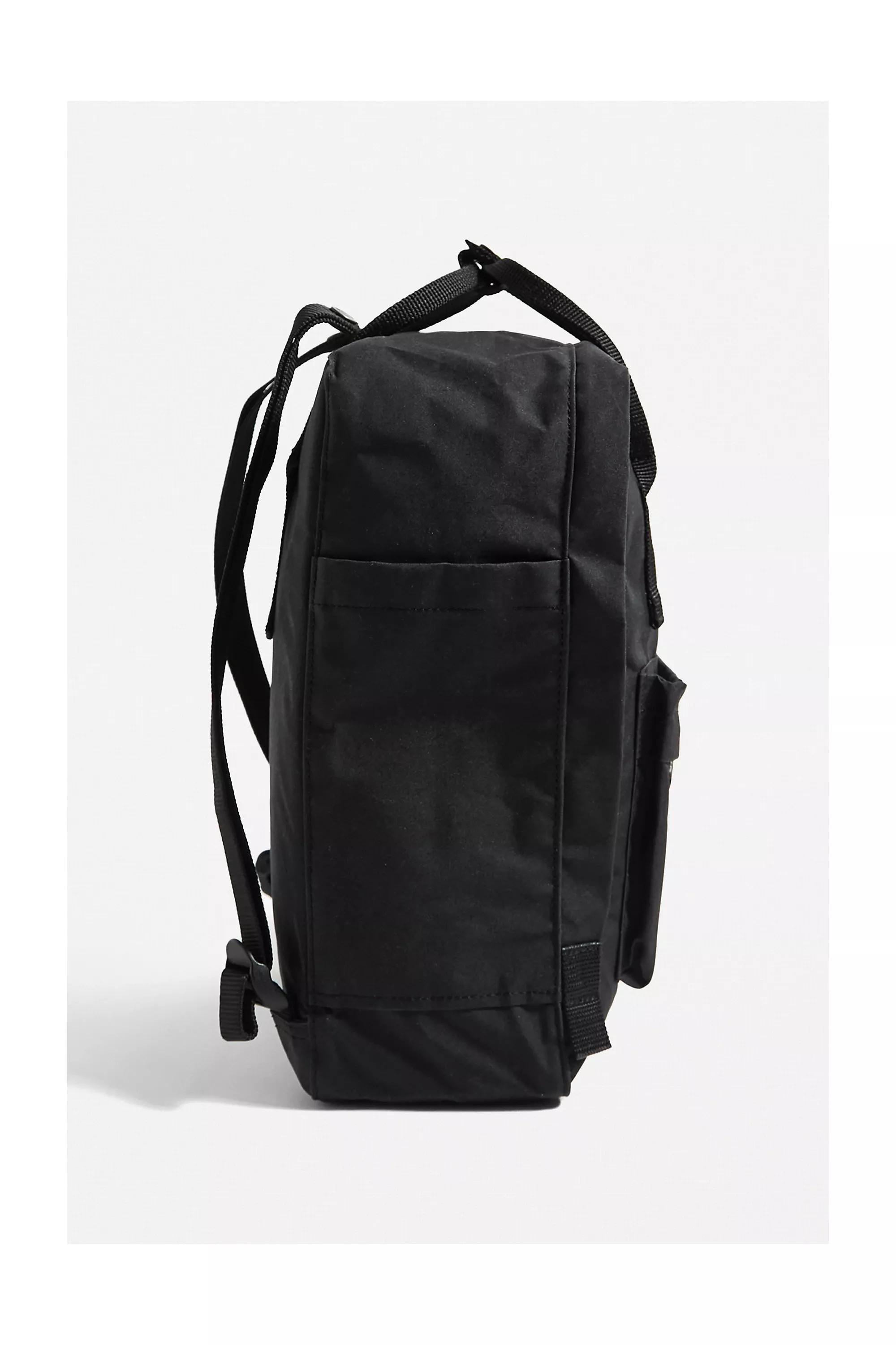 Black Fjallraven Kanken Backpack, BLK, large image number 3