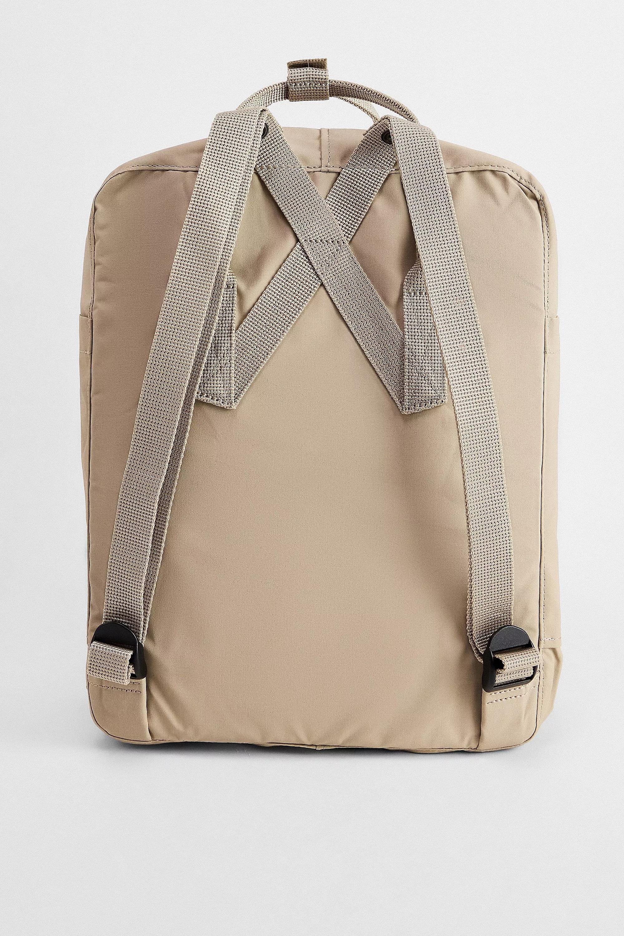 Khaki Fjallraven Kanken Backpack, BEIGE, large image number 4
