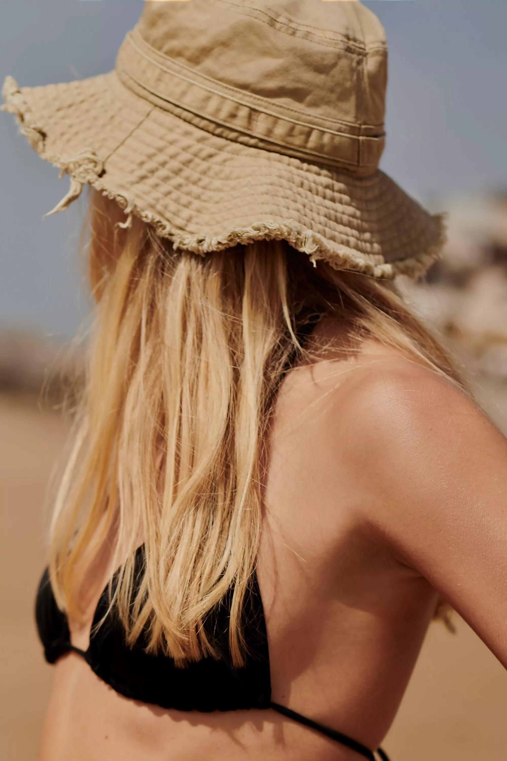 Urban Outfitters Beige Bdg Frayed Boonie Hat | Azadea UAE