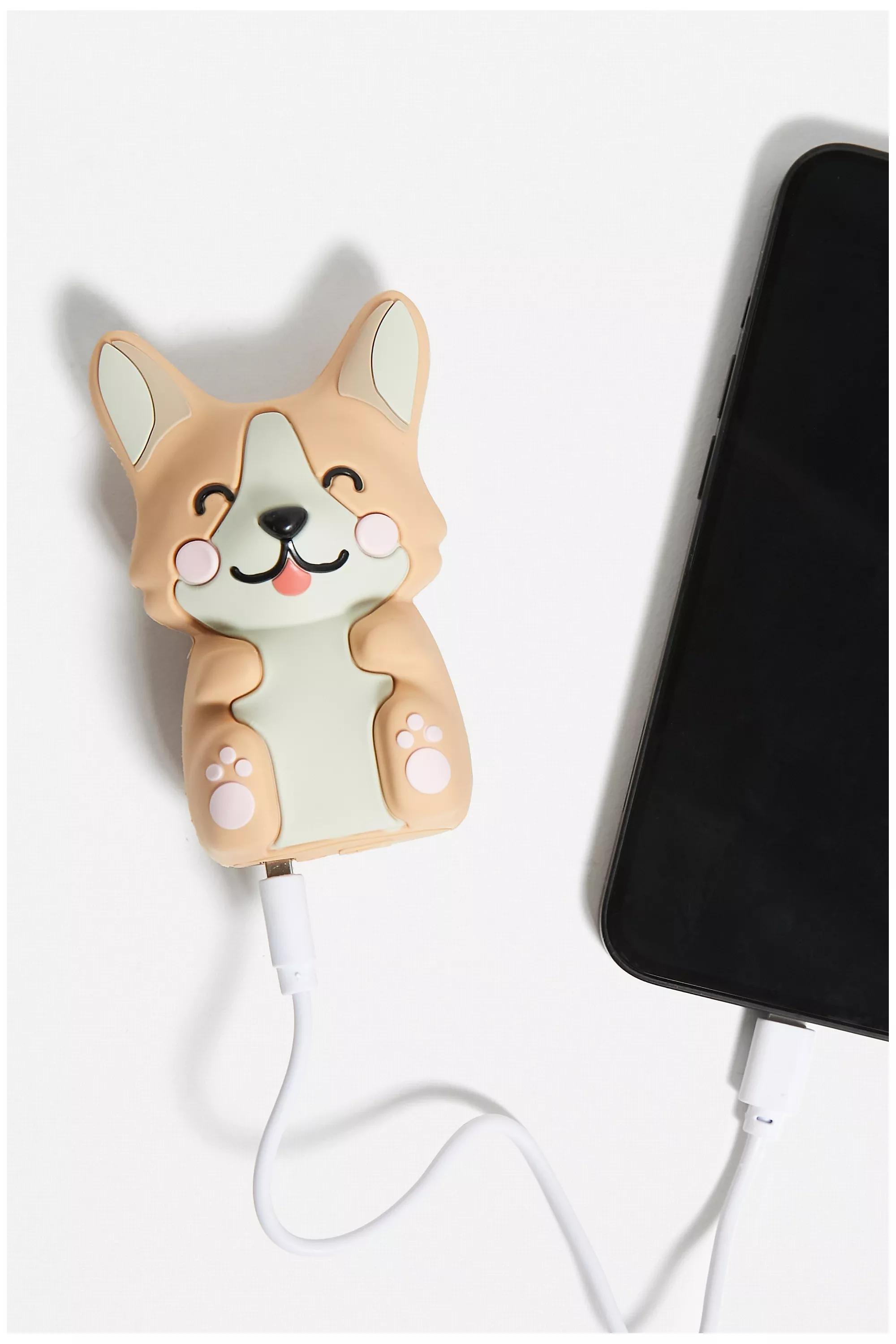 Brown Corgi Power Bank, , large image number 0