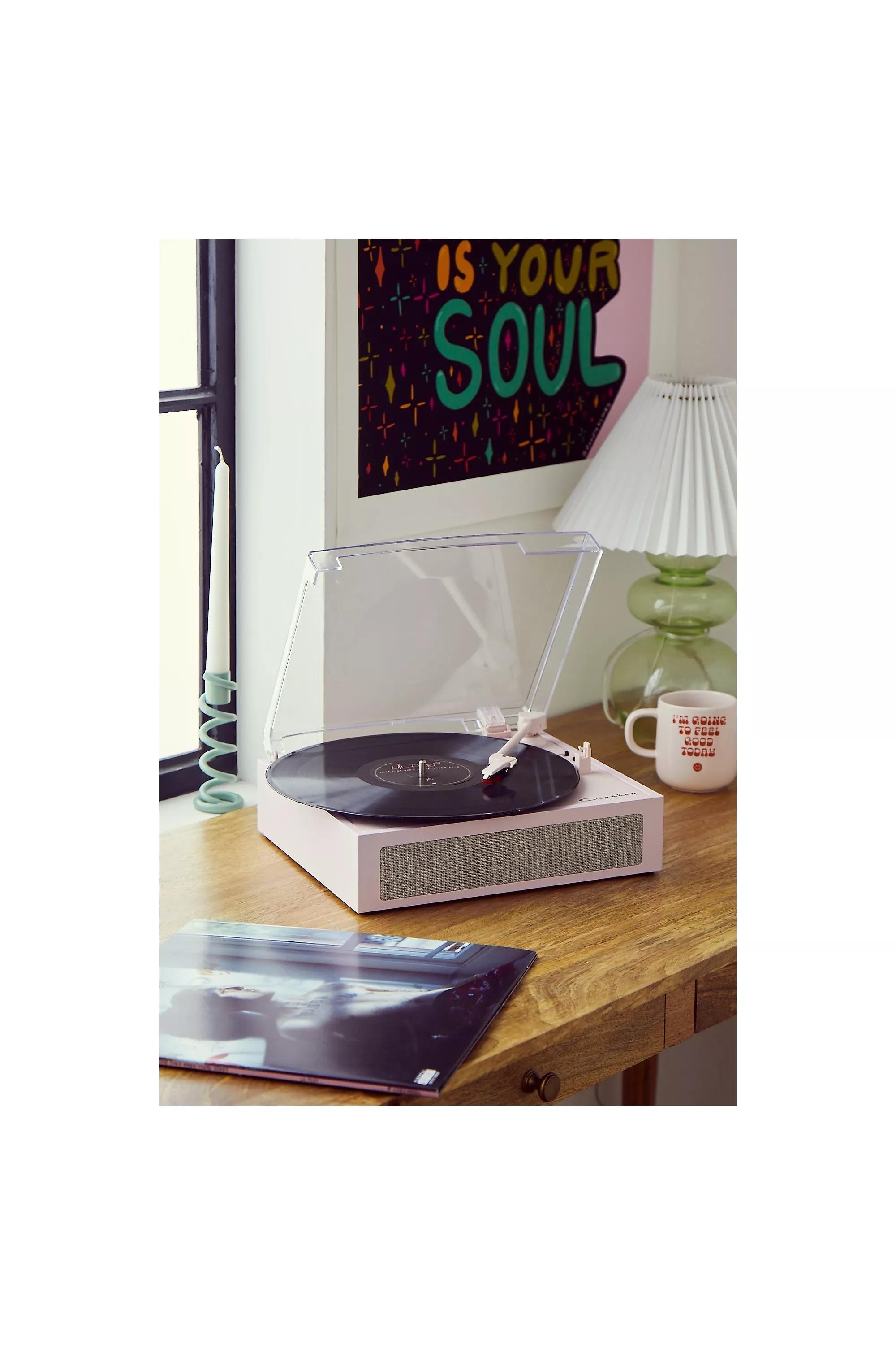 Pink Bluetooth Ryder Record Player, PINK, large image number 1