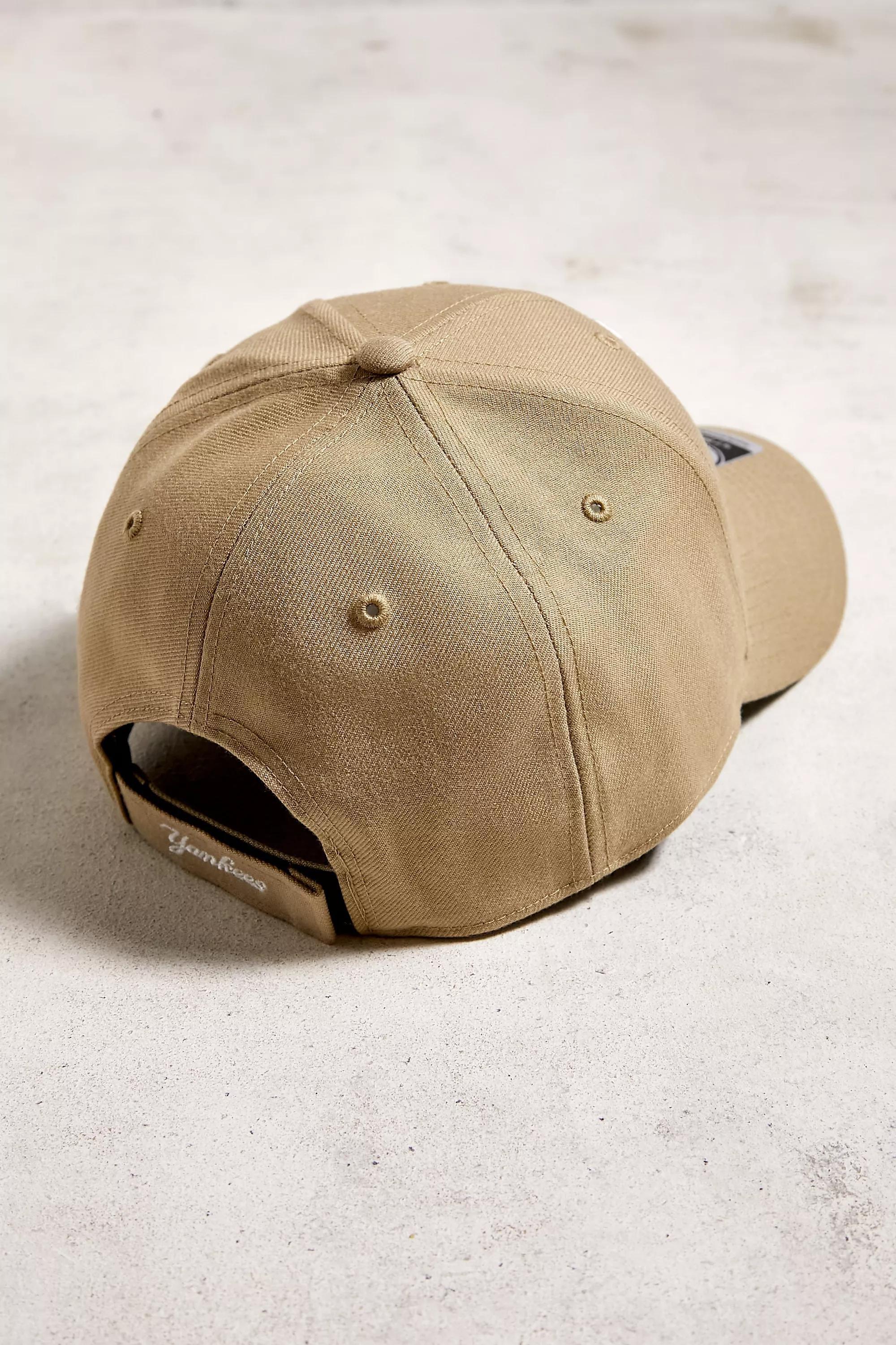 Beige Brand Ny Yankees Baseball Cap, NEUTR, large image number 3