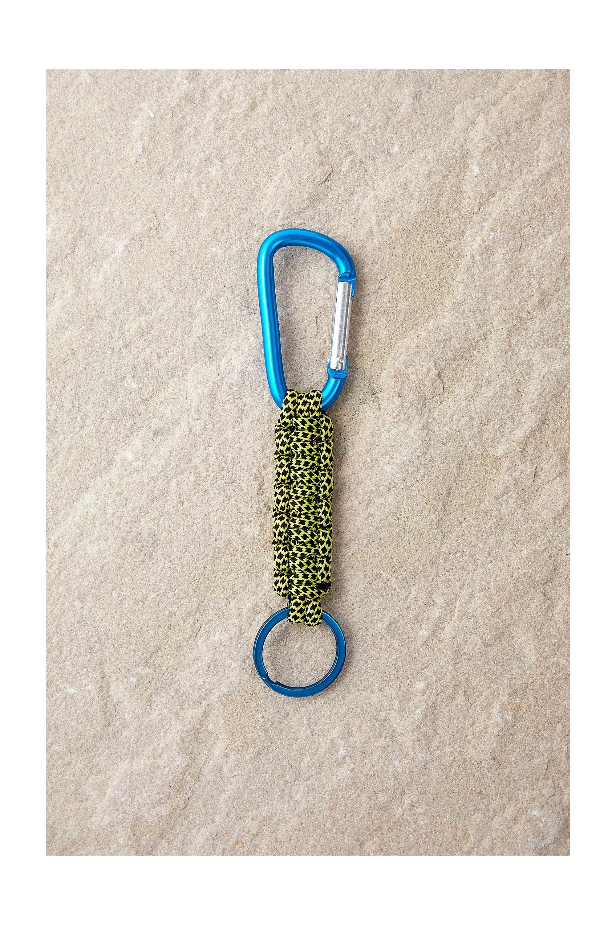Green Tech Carabiner Keyring, , large image number 0