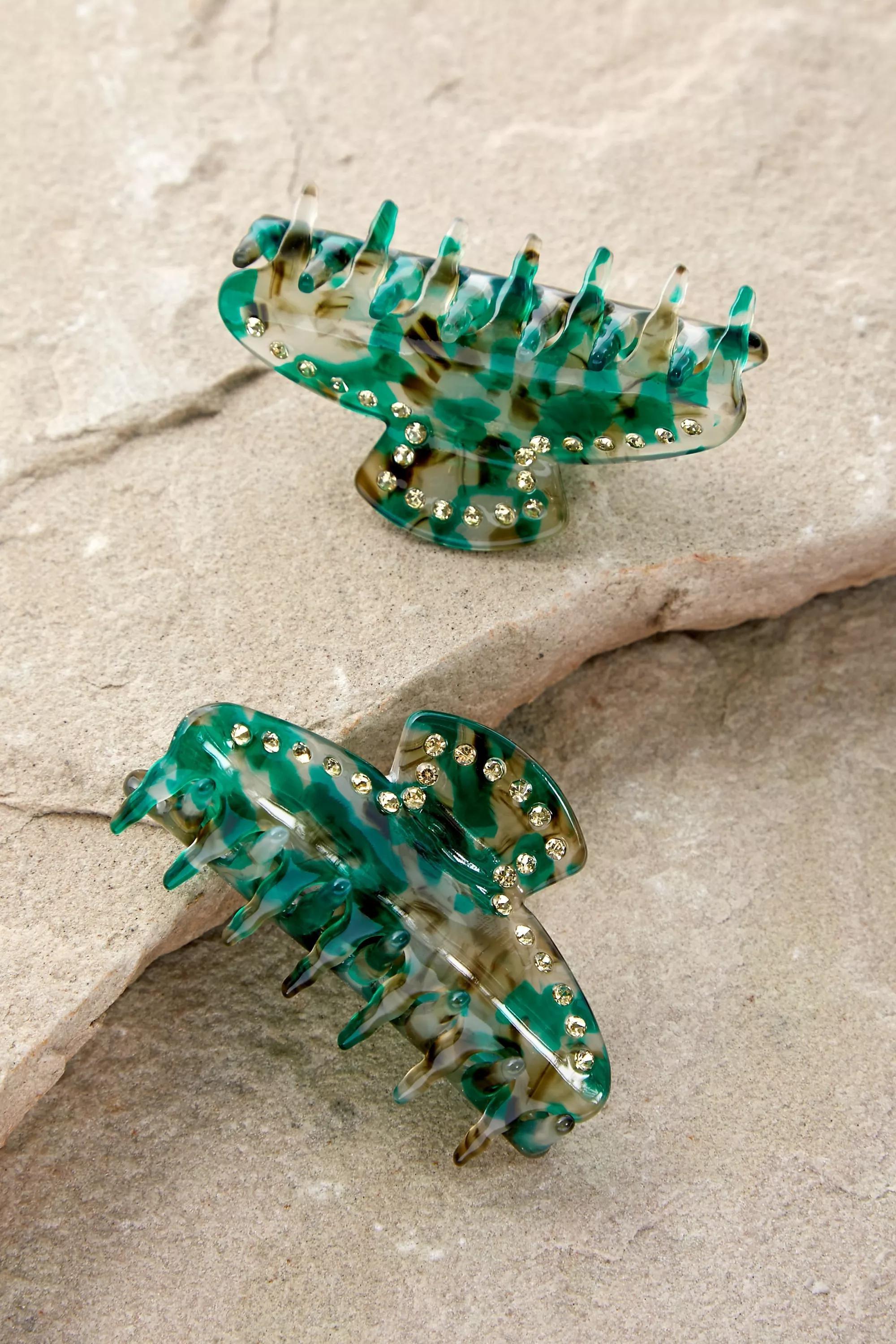 Green Claw Clip, , large image number 1