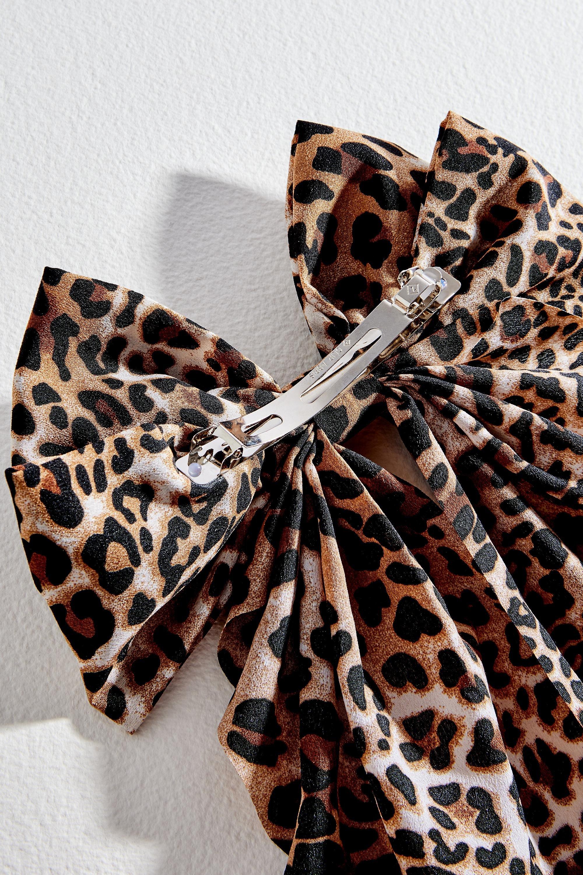 Brown UO Bow Hair Clip, BRN MOTIF, large image number 2