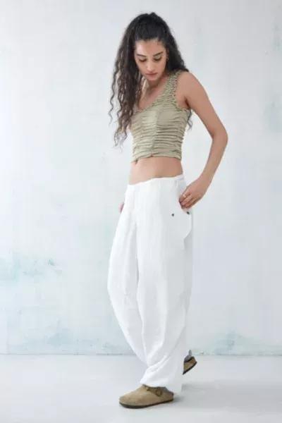 Linen on sale baggy pants