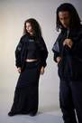Urban Outfitters - Black Iets Frans... Retro Fleece Jacket