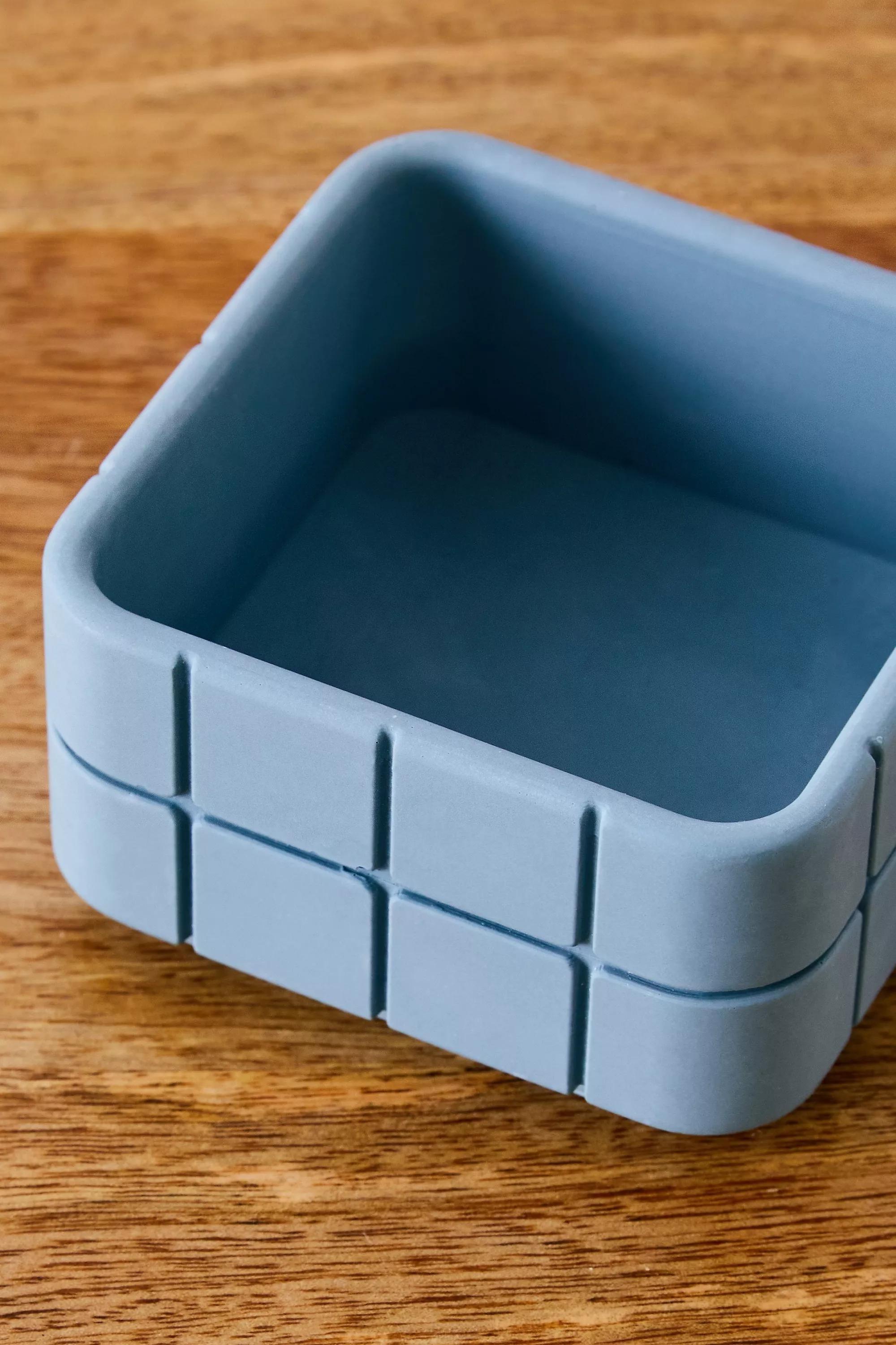 Navy Tile Square Pot, , large image number 2