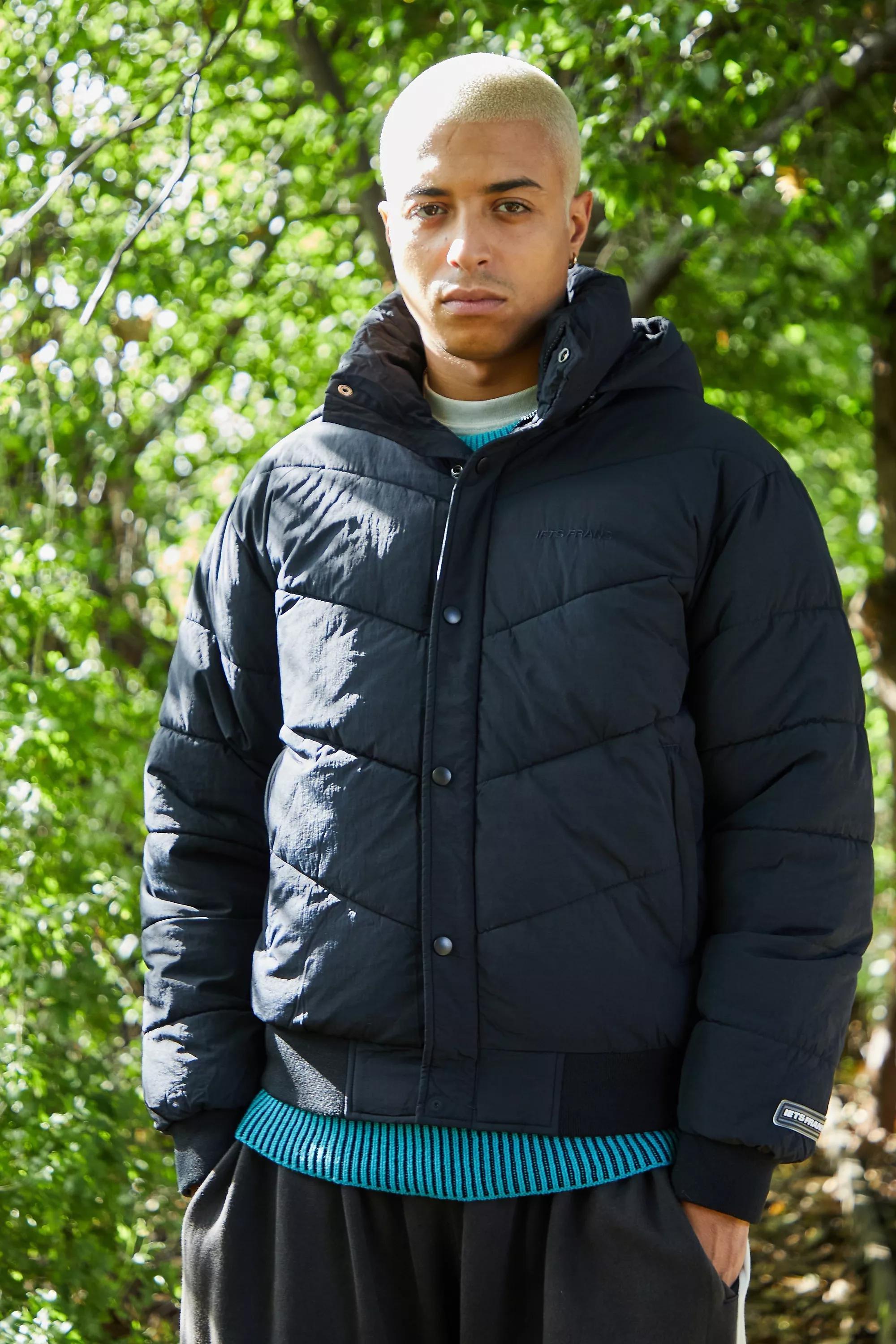 Uo black clearance puffer jacket