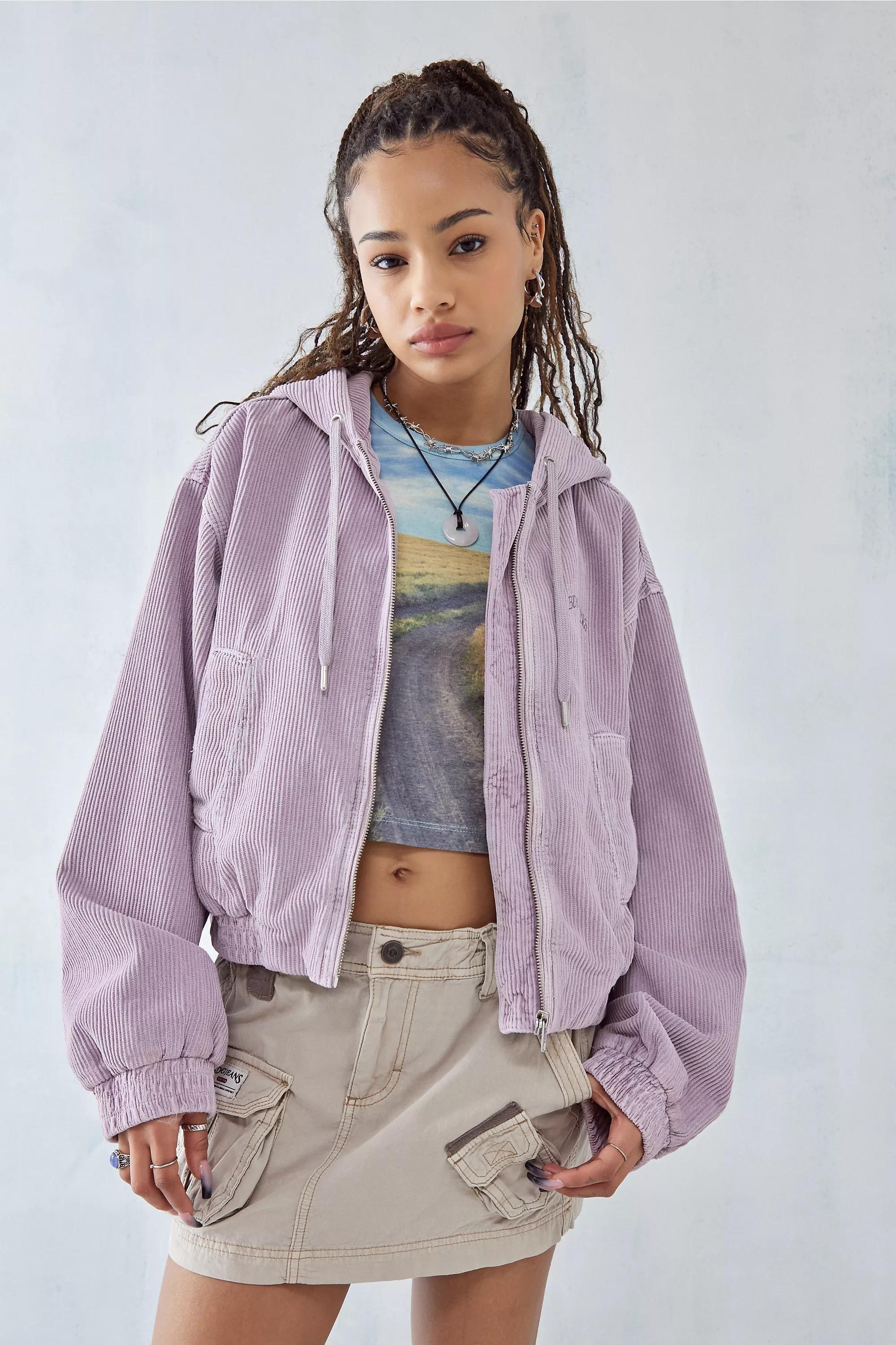 Urban outfitters hotsell purple jacket