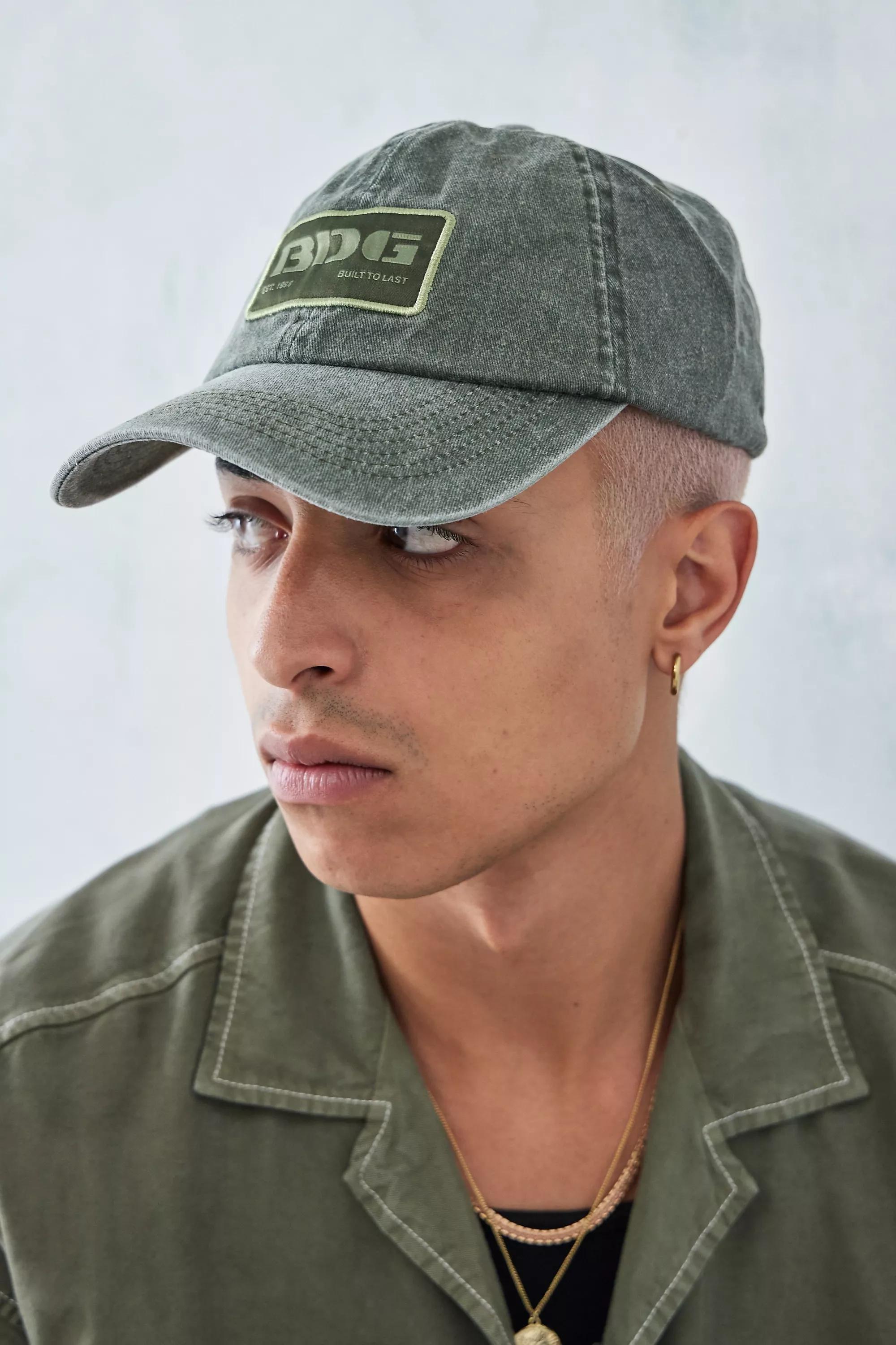 Green Washed Baseball Cap, , large image number 1
