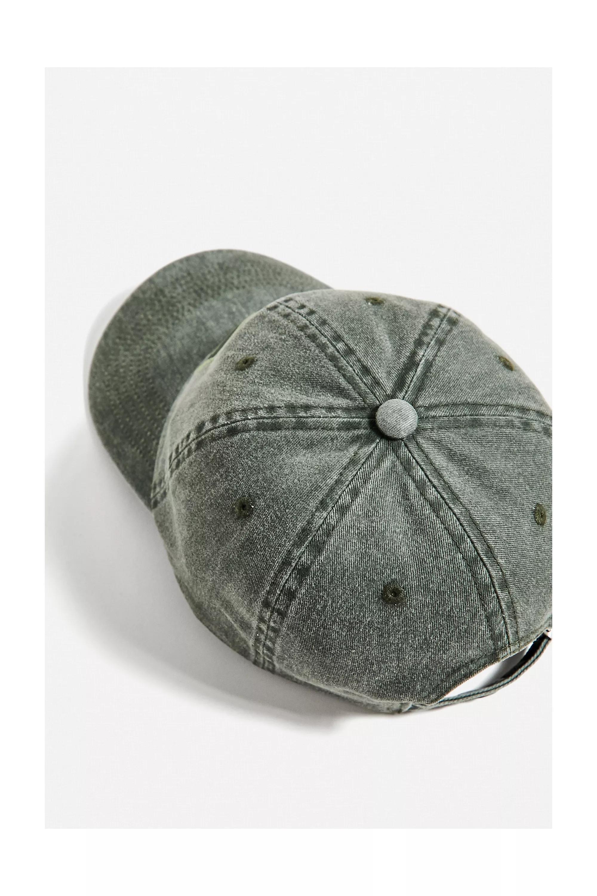 Green Washed Baseball Cap, , large image number 3