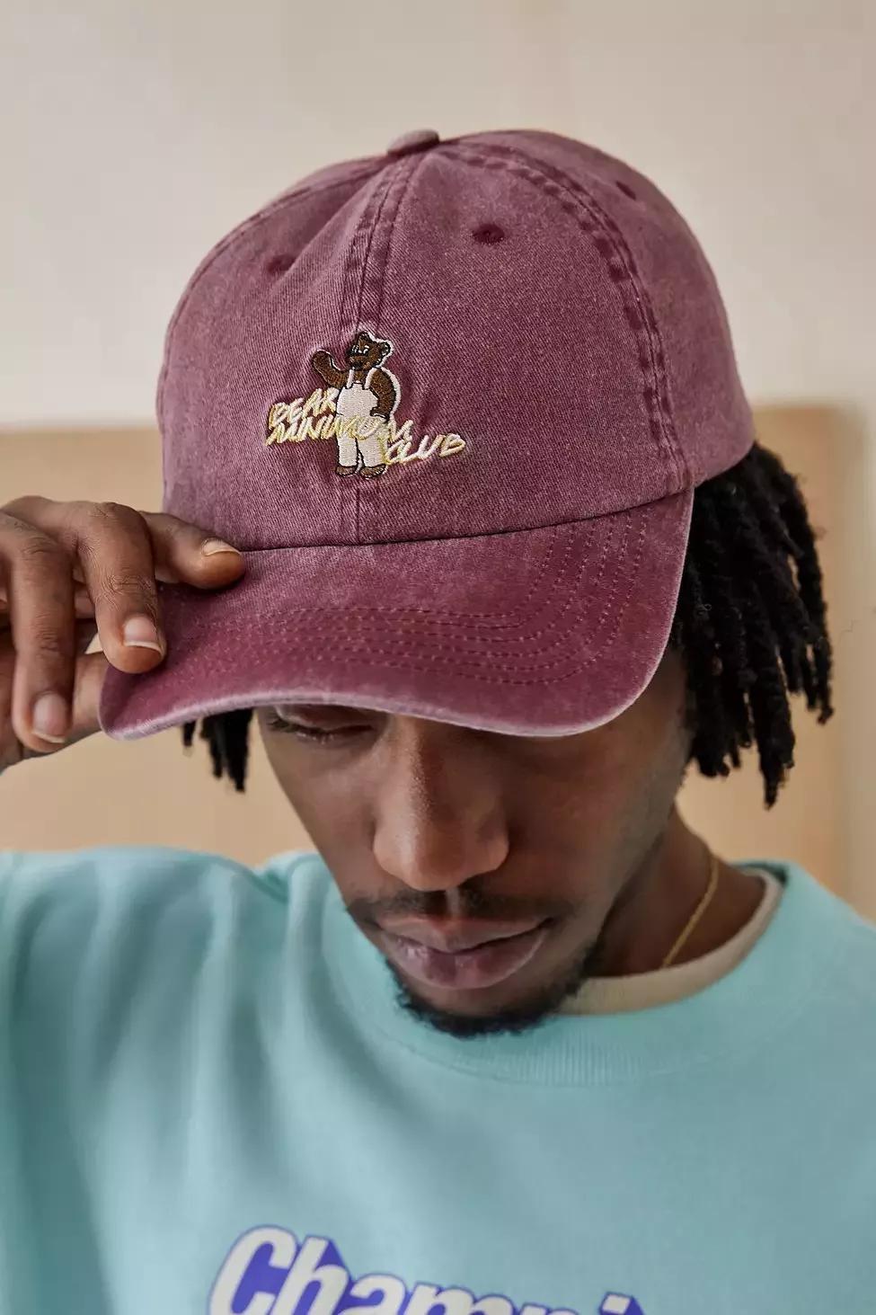 Red Club Baseball Cap, , large image number 0