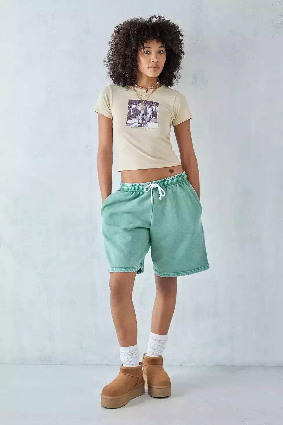 Womens oversized jogger discount shorts