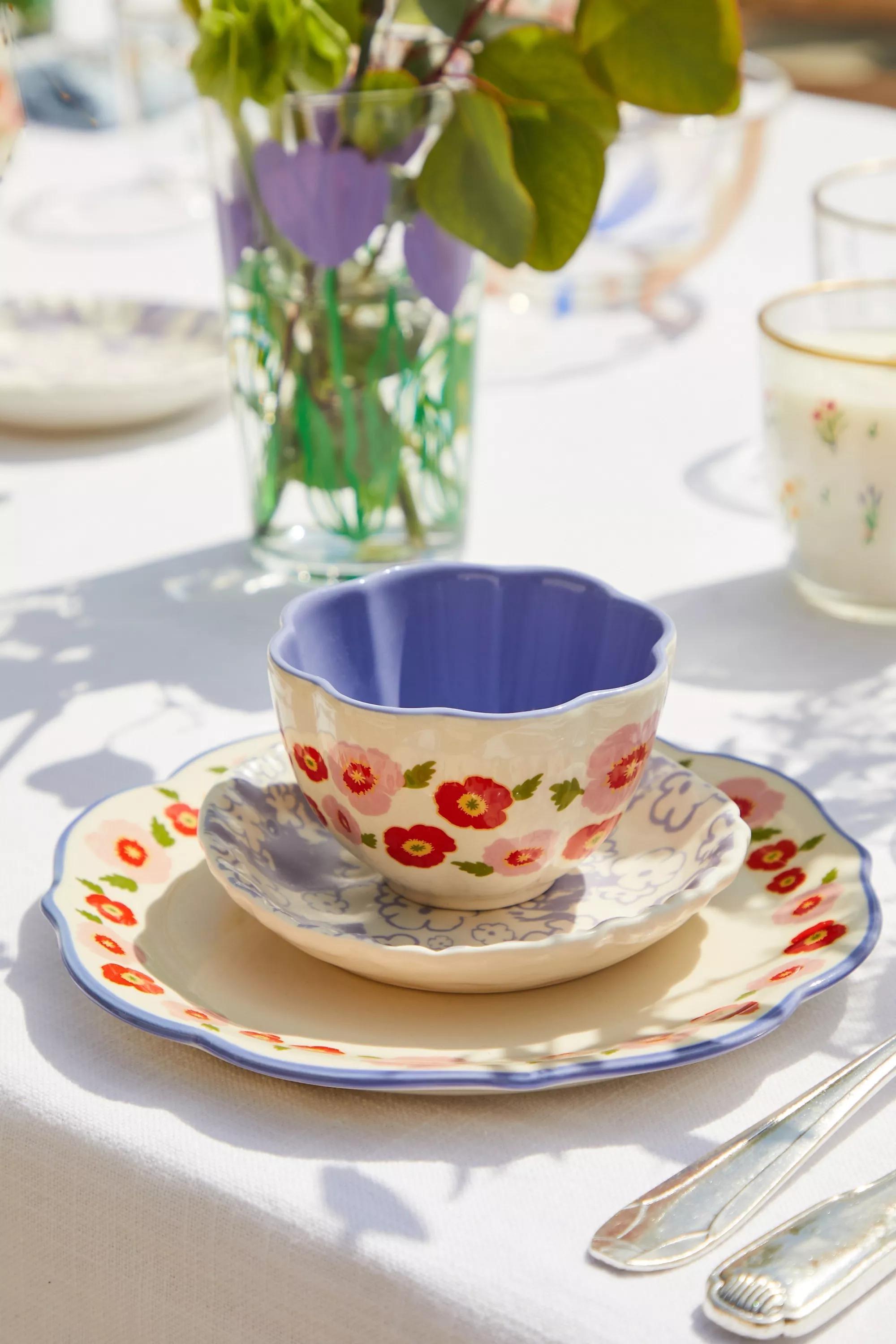 Lilac Doris Floral Mini Bowl, , large image number 1