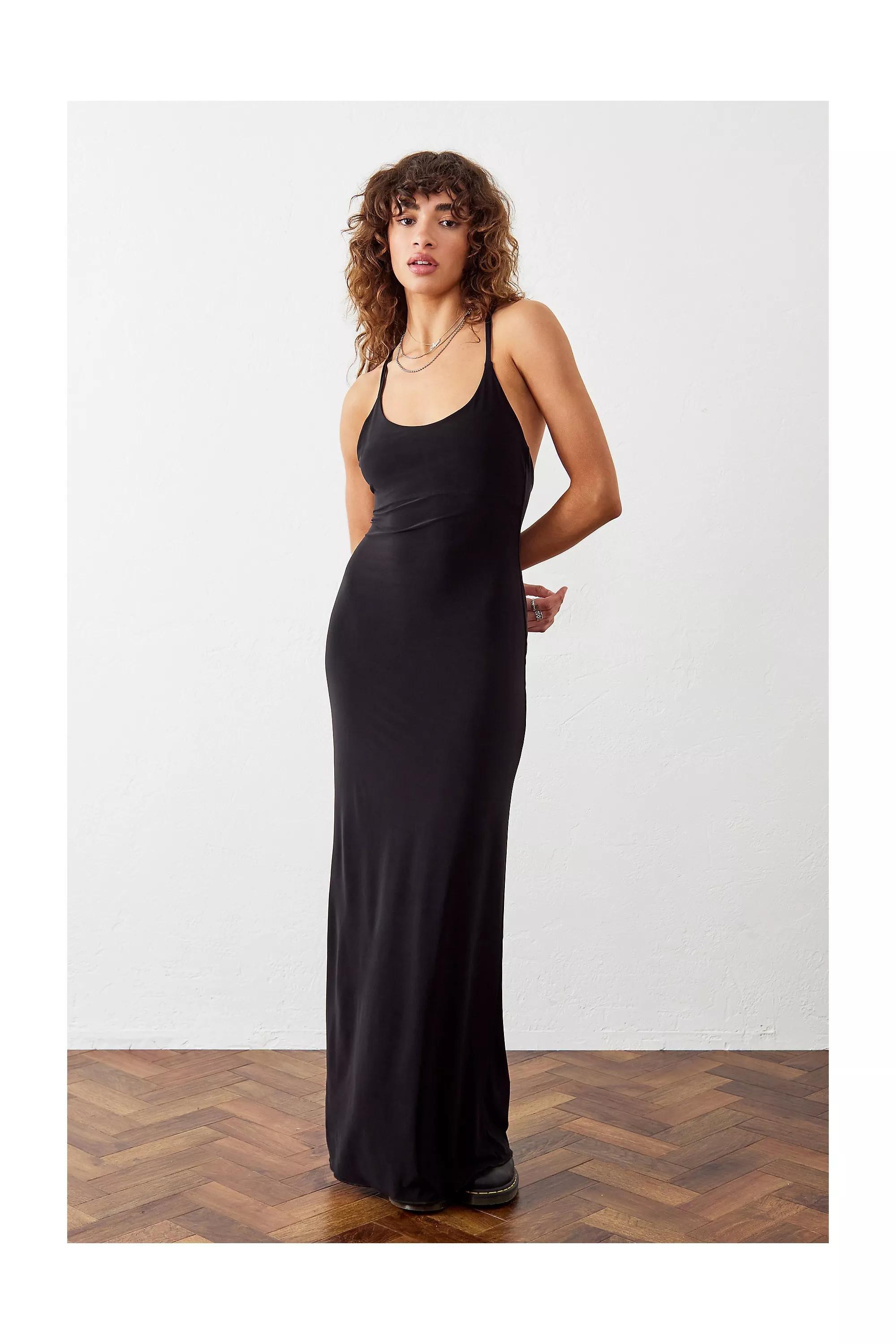 Urban Outfitters Black Archive At Uo Madera Maxi Dress Azadea UAE