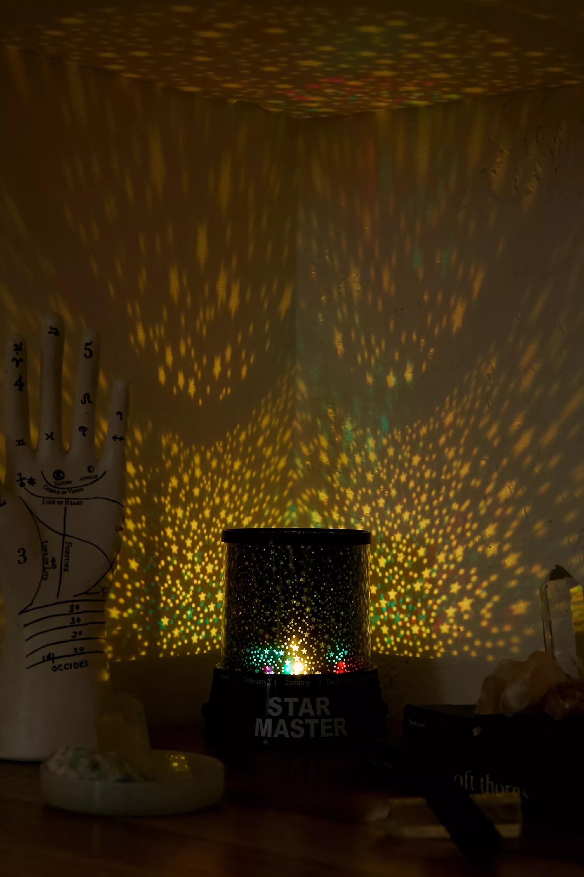 ASSORT Moon & Star Galaxy Light Projector, , large image number 0