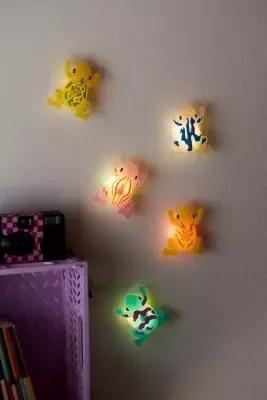 Multicolour Frog Led Light Set, ASSORT, large image number 0