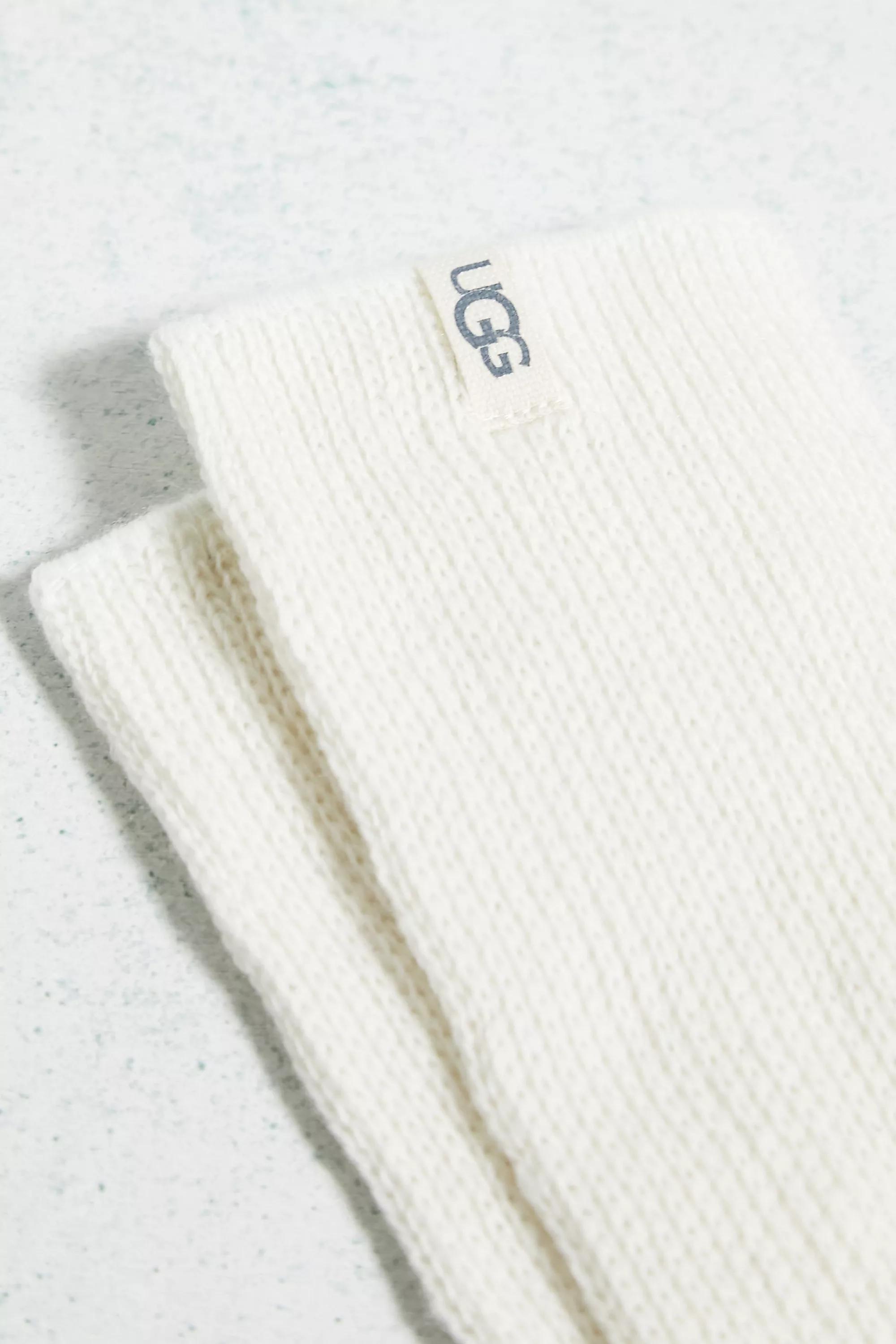Beige Ugg Shealy Cozy Crew Socks, , large image number 2