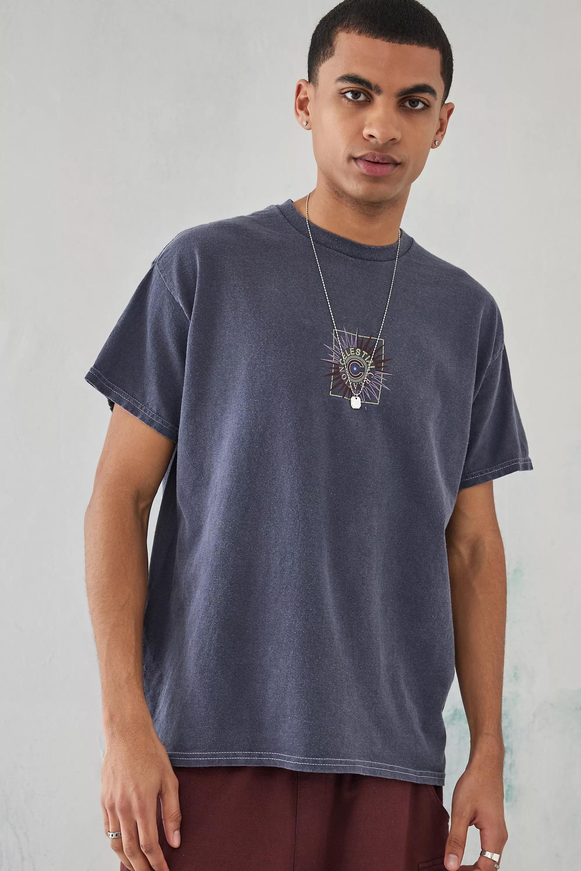 Blue Washed Celestial T-Shirt, , large image number 1