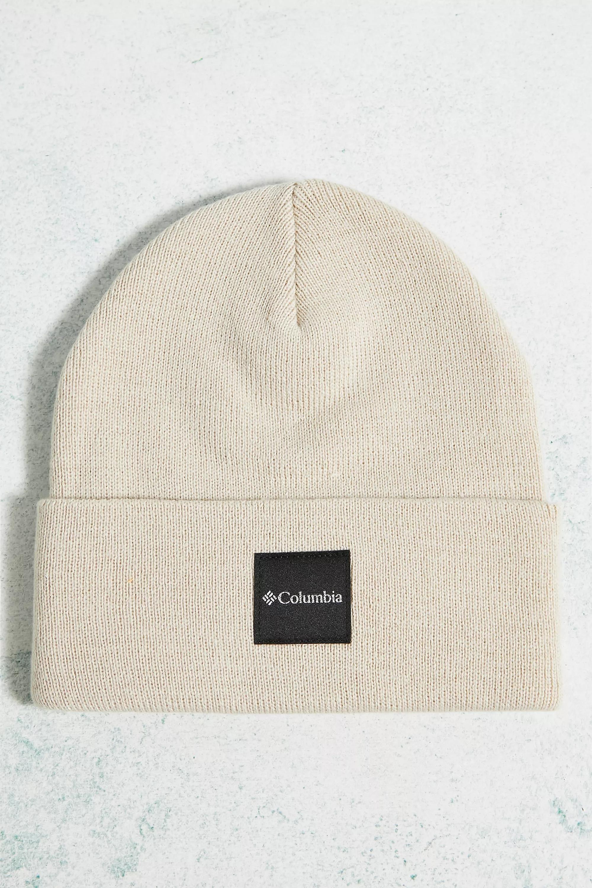 Khaki Columbia Sportswear City Trek Heavyweight Beanie, , large image number 0