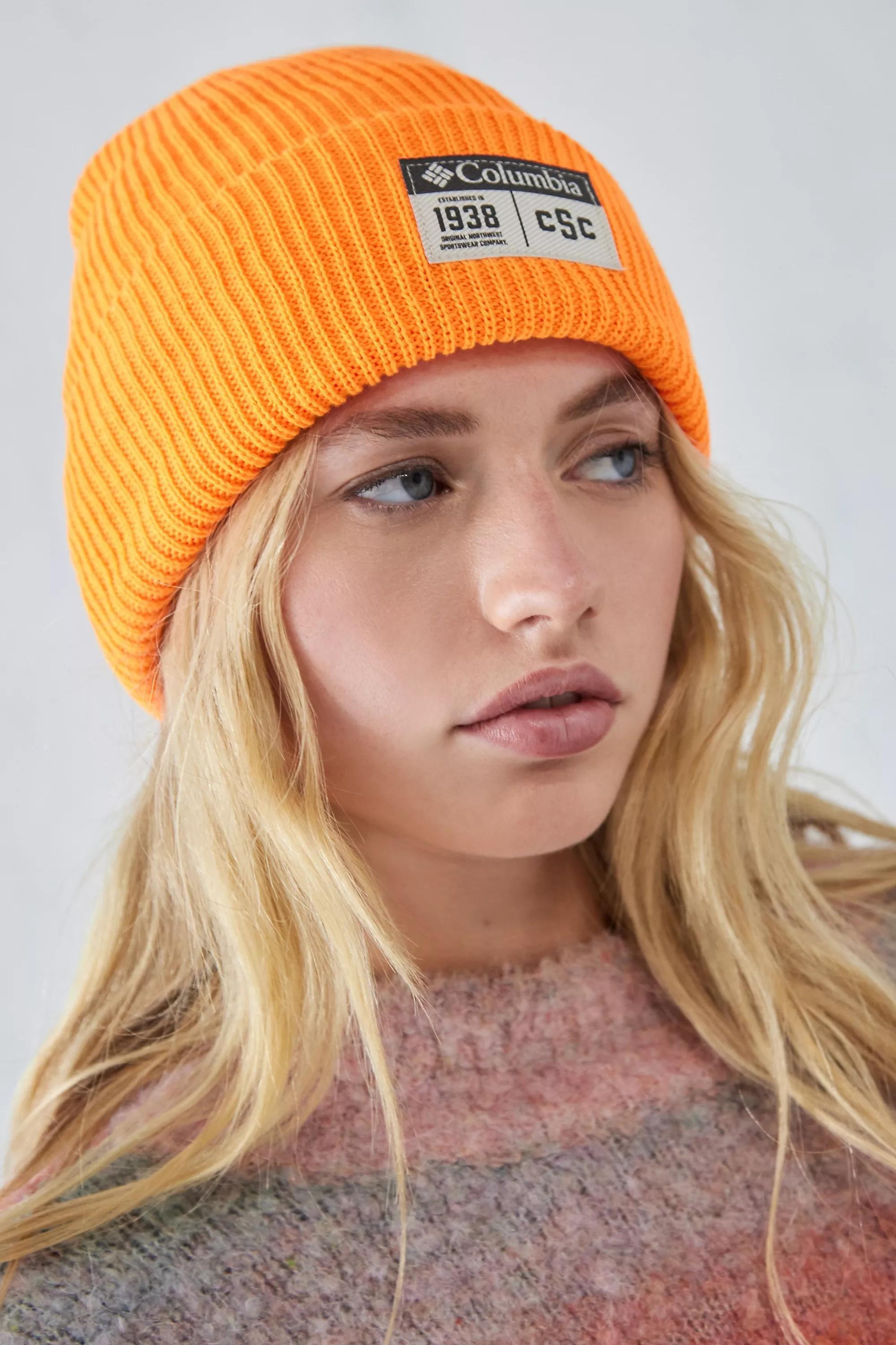 Orange Columbia Sportswear Lost Lager Ii Beanie, , large image number 0