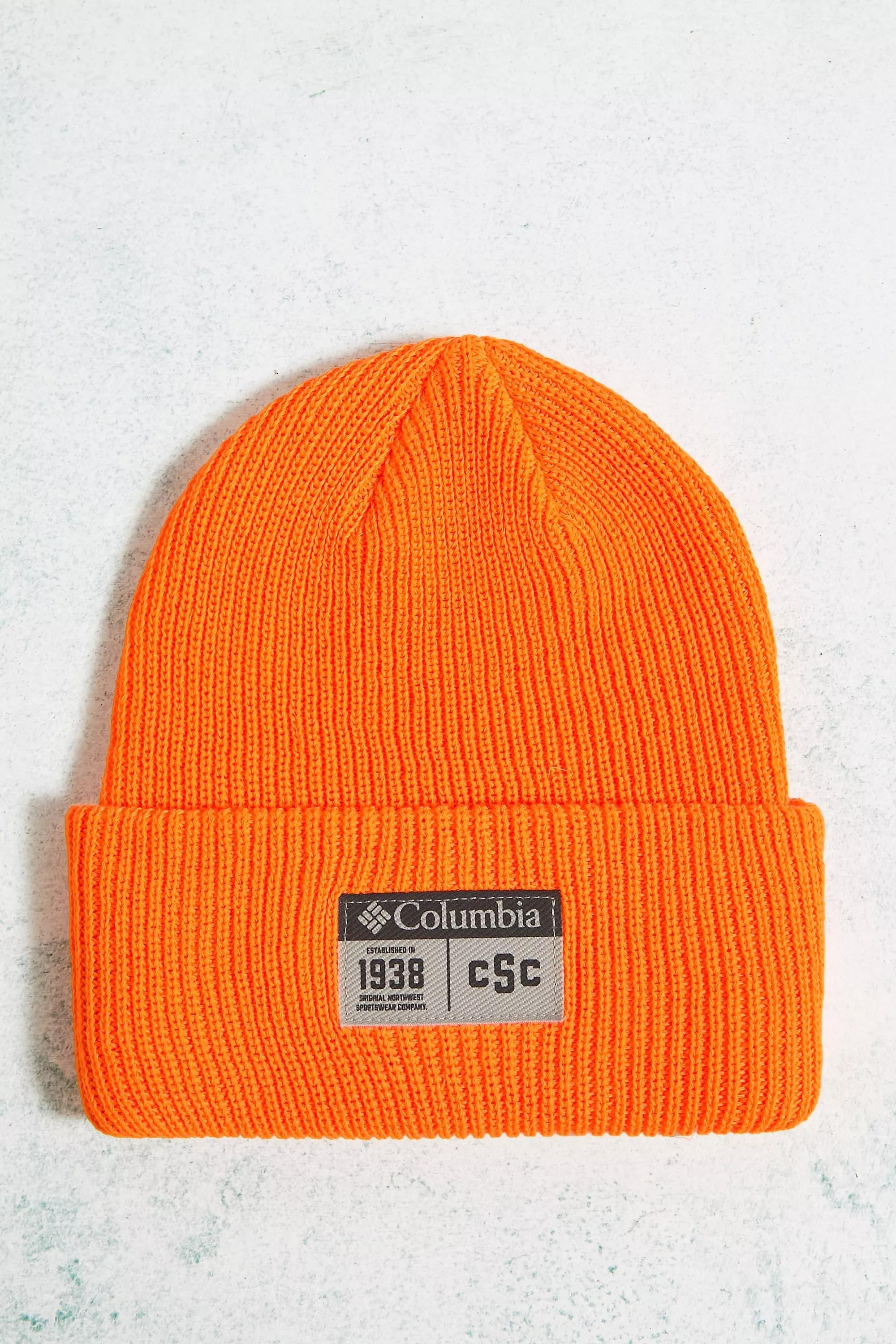 Orange Columbia Sportswear Lost Lager Ii Beanie, , large image number 1