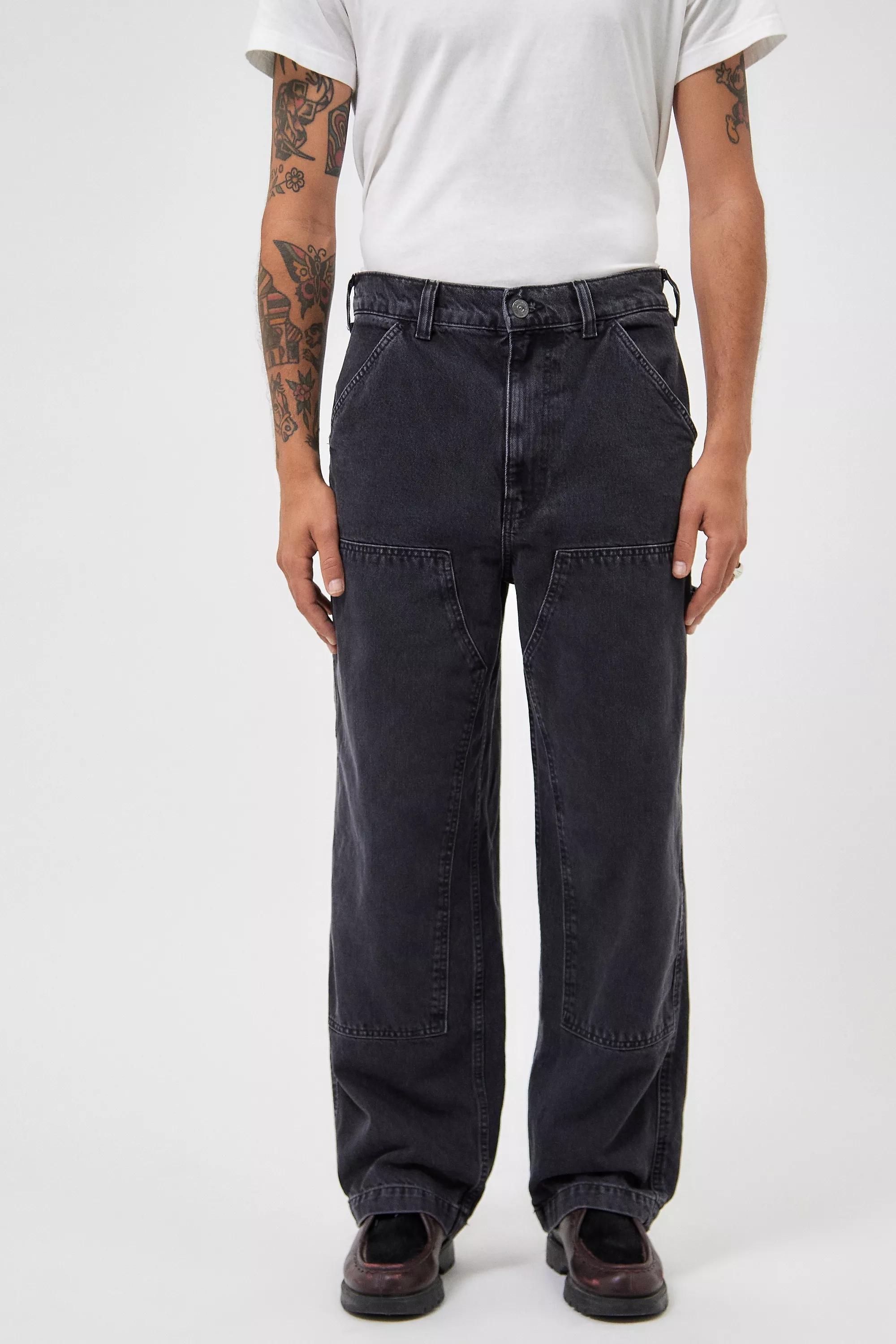 BDG Urban Outfitters Relaxed Fit Straight Leg Woven Carpenter Pants