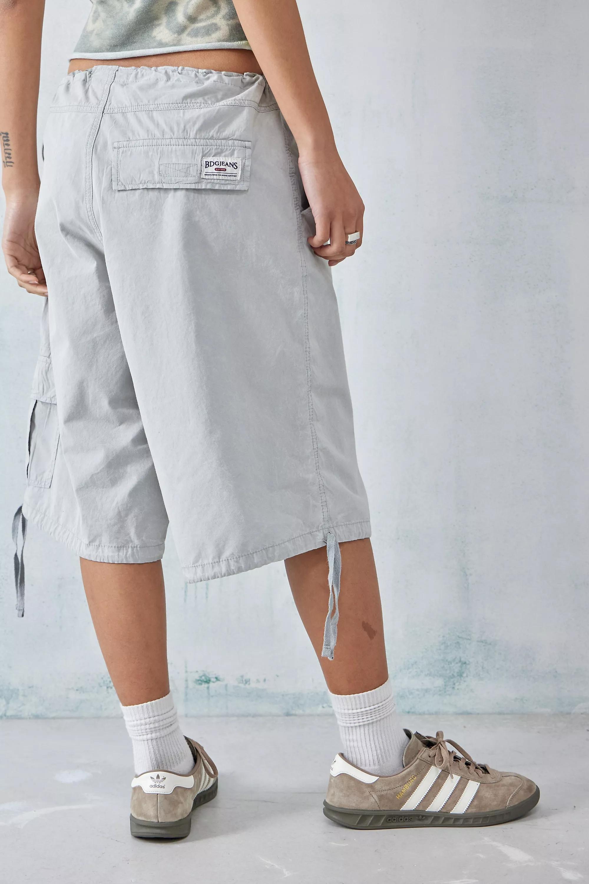 Grey best sale longline shorts