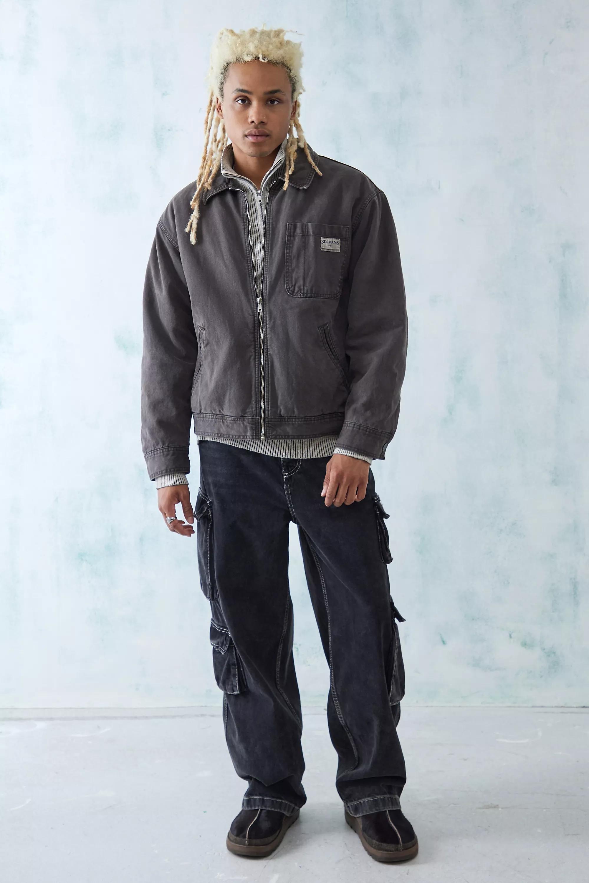 BDG Washed Cotton Lined Work Jacket