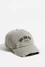 Urban Outfitters - GREY BDG Grey Distressed Logo Cap