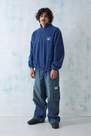 Urban Outfitters - BLUE BDG Blue Crest Fleece Mock Neck Sweatshirt