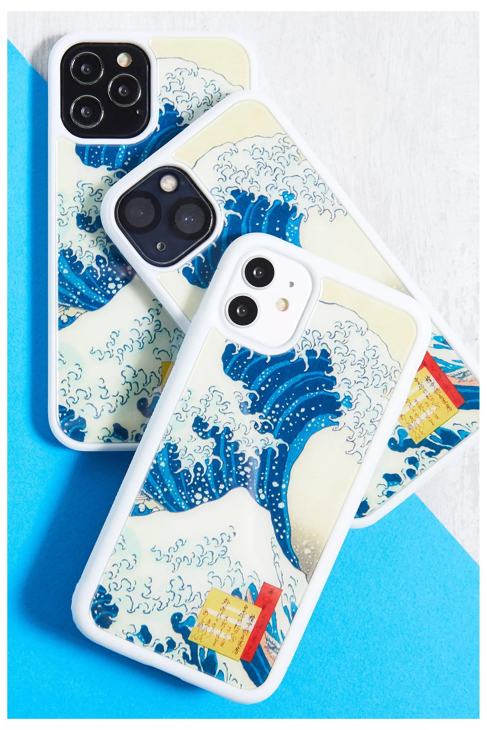 Urban Outfitters Multicolour Uo Iphone 12 Hokusai Phone Case