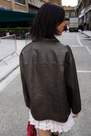 Urban Outfitters - Brown Bdg Dex Detroit Brown Faux Leather Workwear Jacket