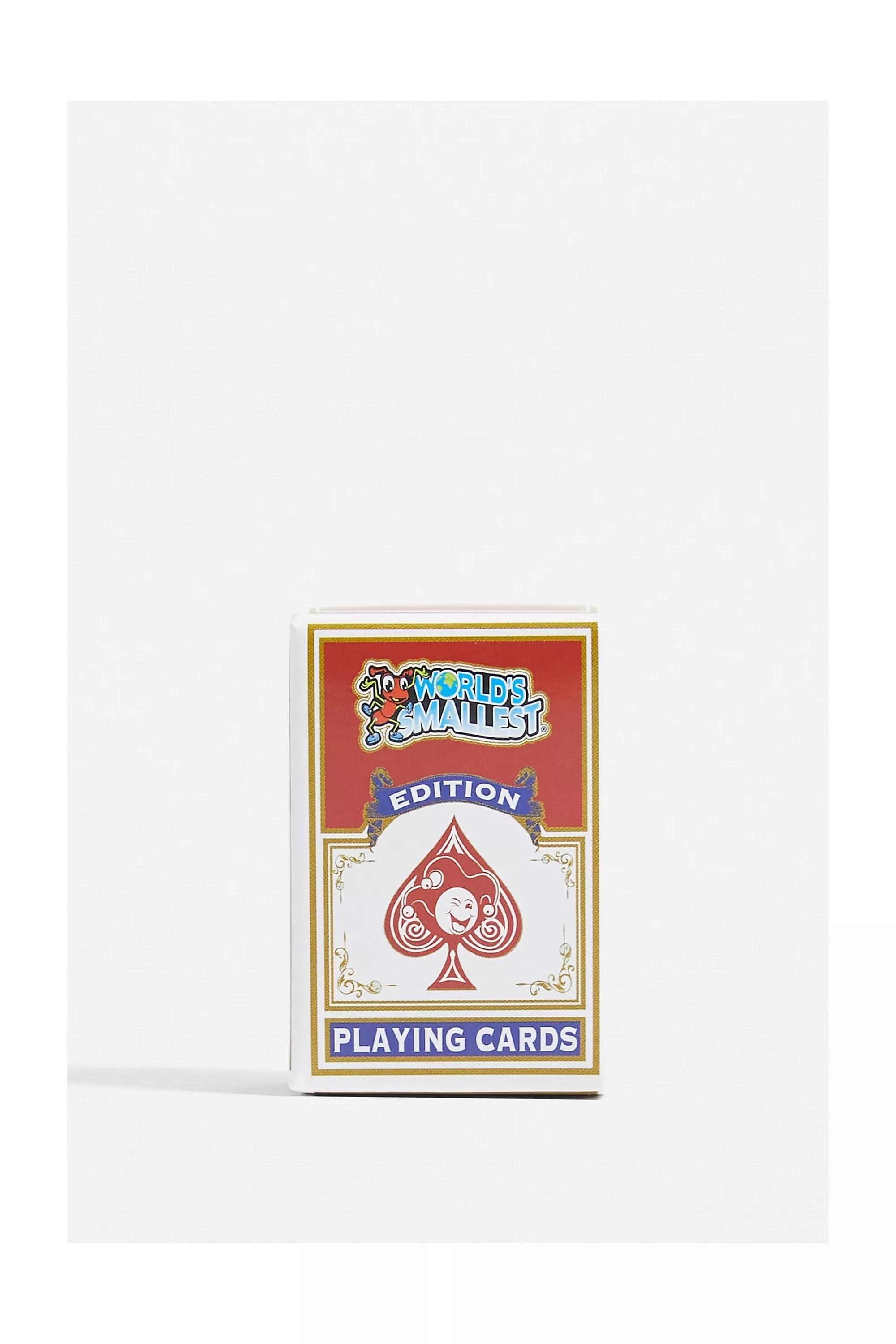 Red Worlds Smallest Playing Cards, A301_0000, large image number 1