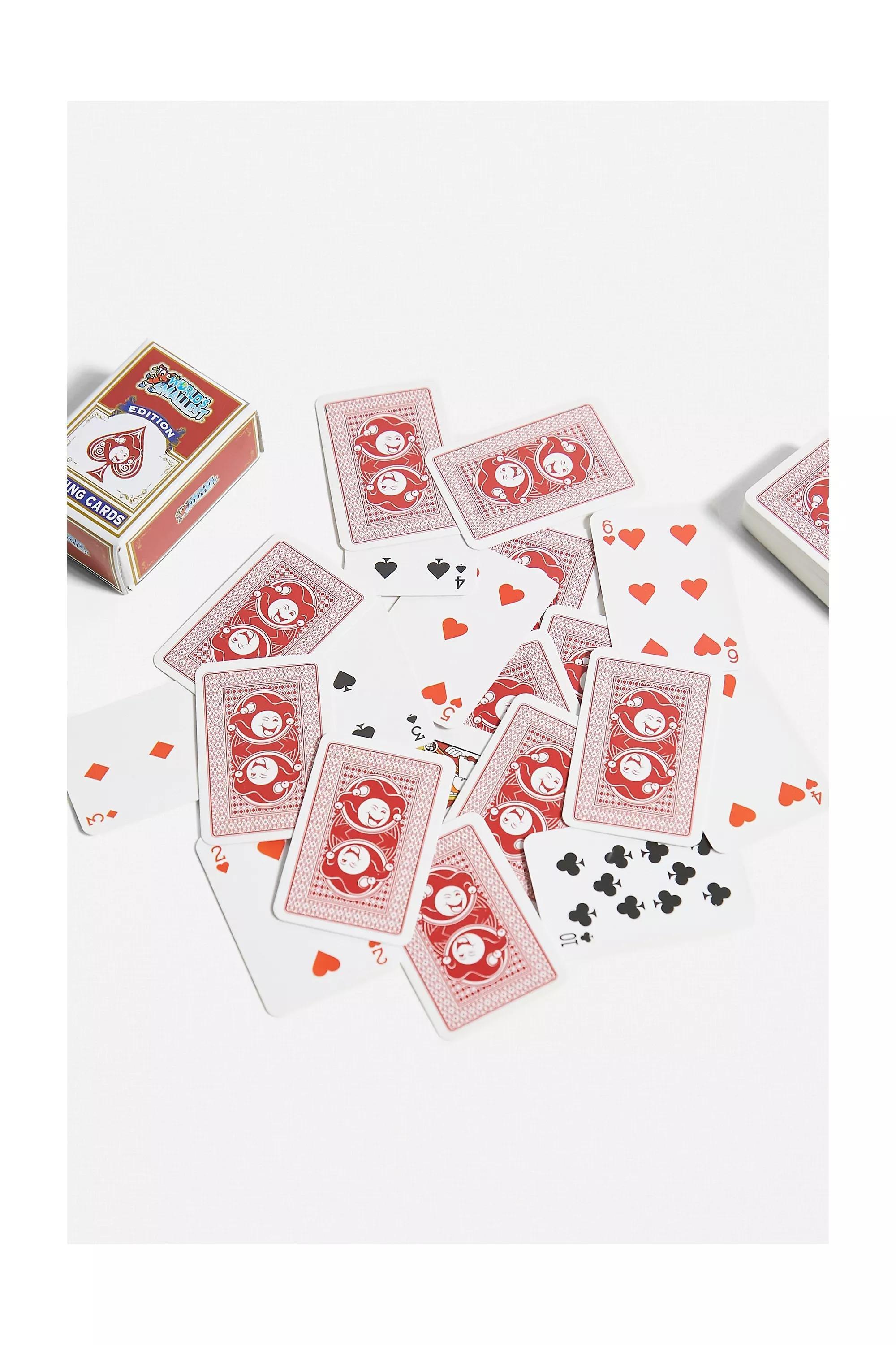 Red Worlds Smallest Playing Cards, A301_0000, large image number 2