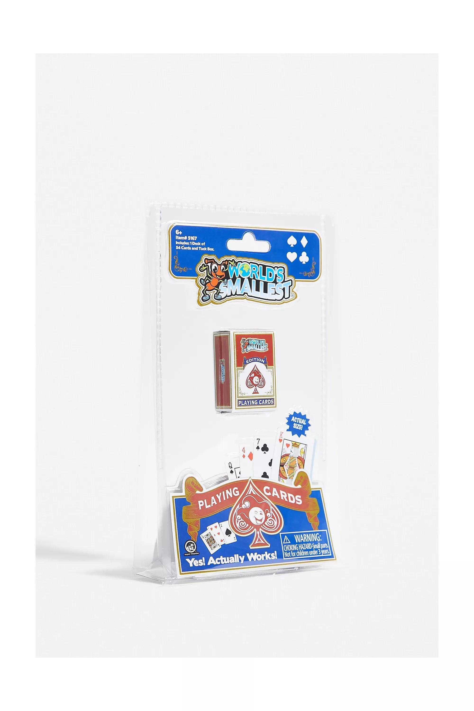 Urban Outfitters - Red Worlds Smallest Playing Cards