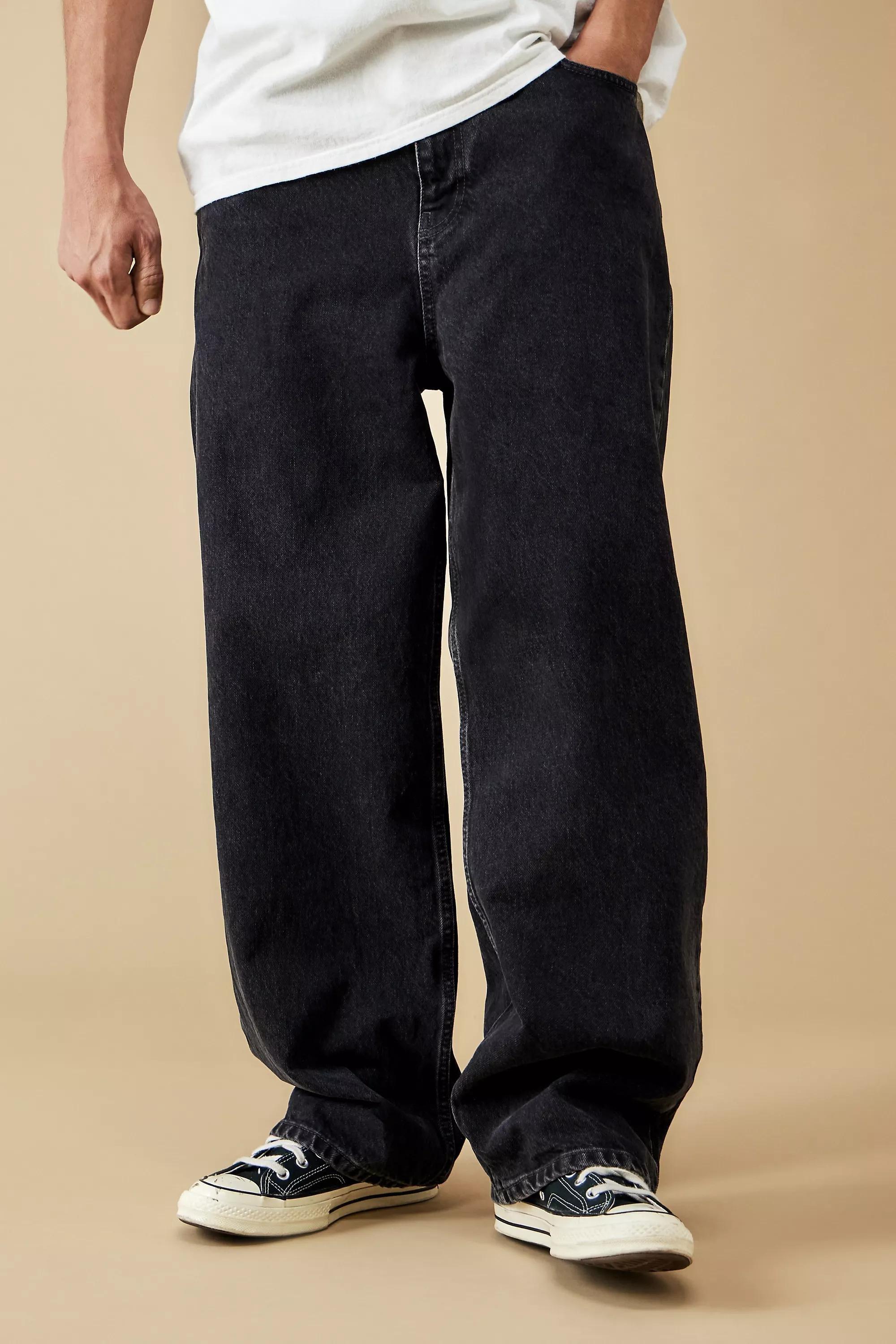 Black Washed Jeans, , large image number 0