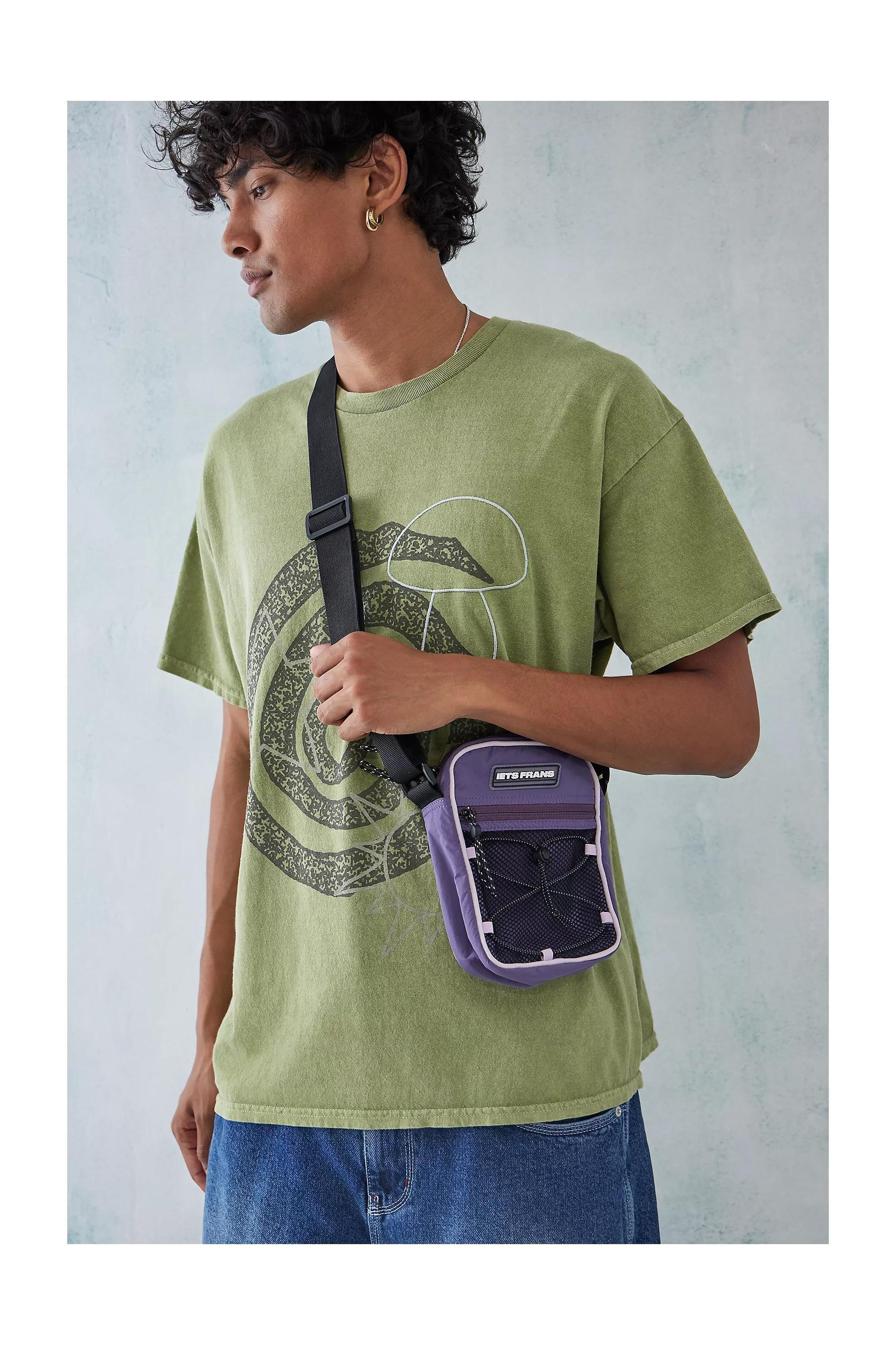 Purple Iets Frans...Bungee Cord Crossbody Bag, , large image number 0