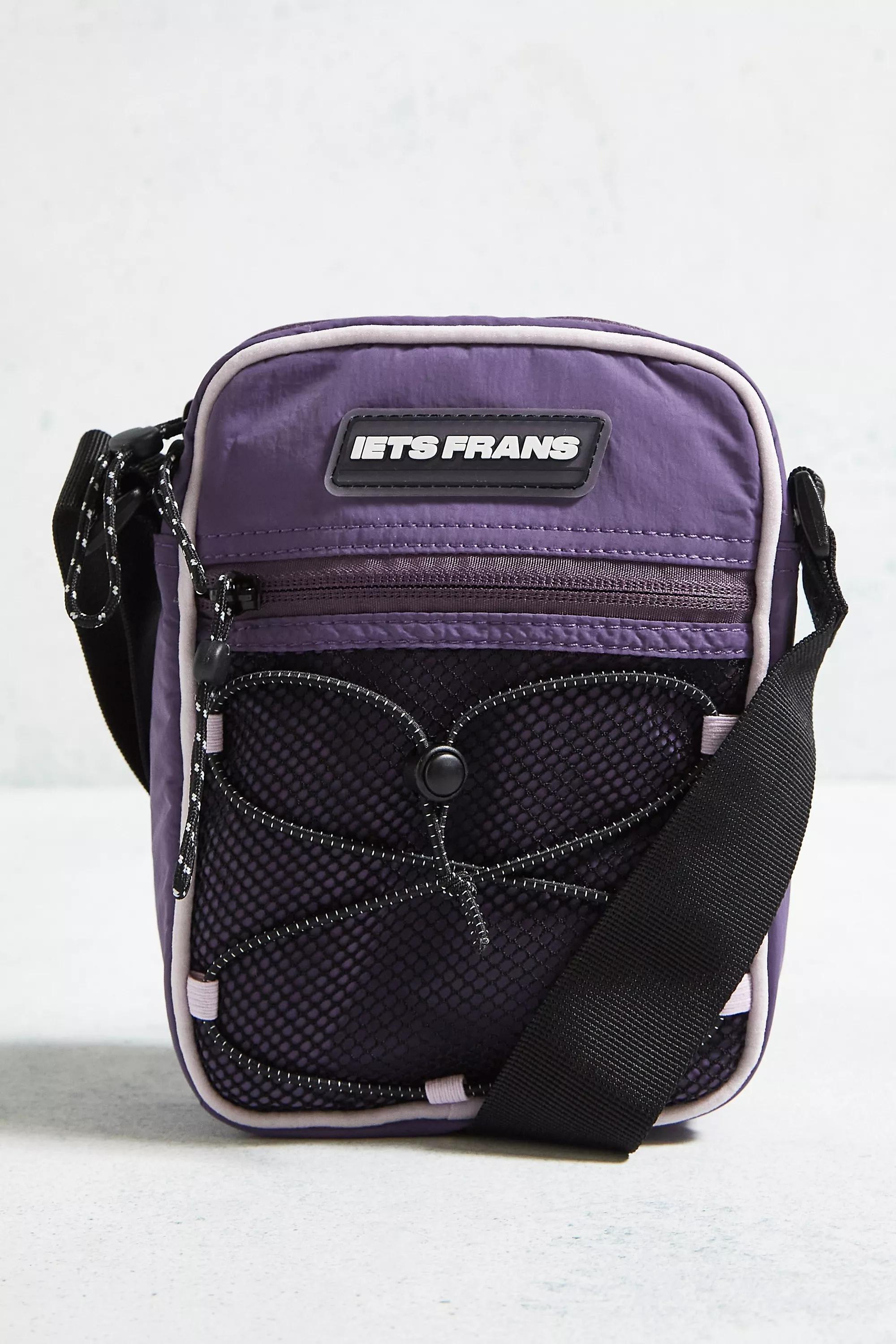 Purple Iets Frans...Bungee Cord Crossbody Bag, , large image number 1