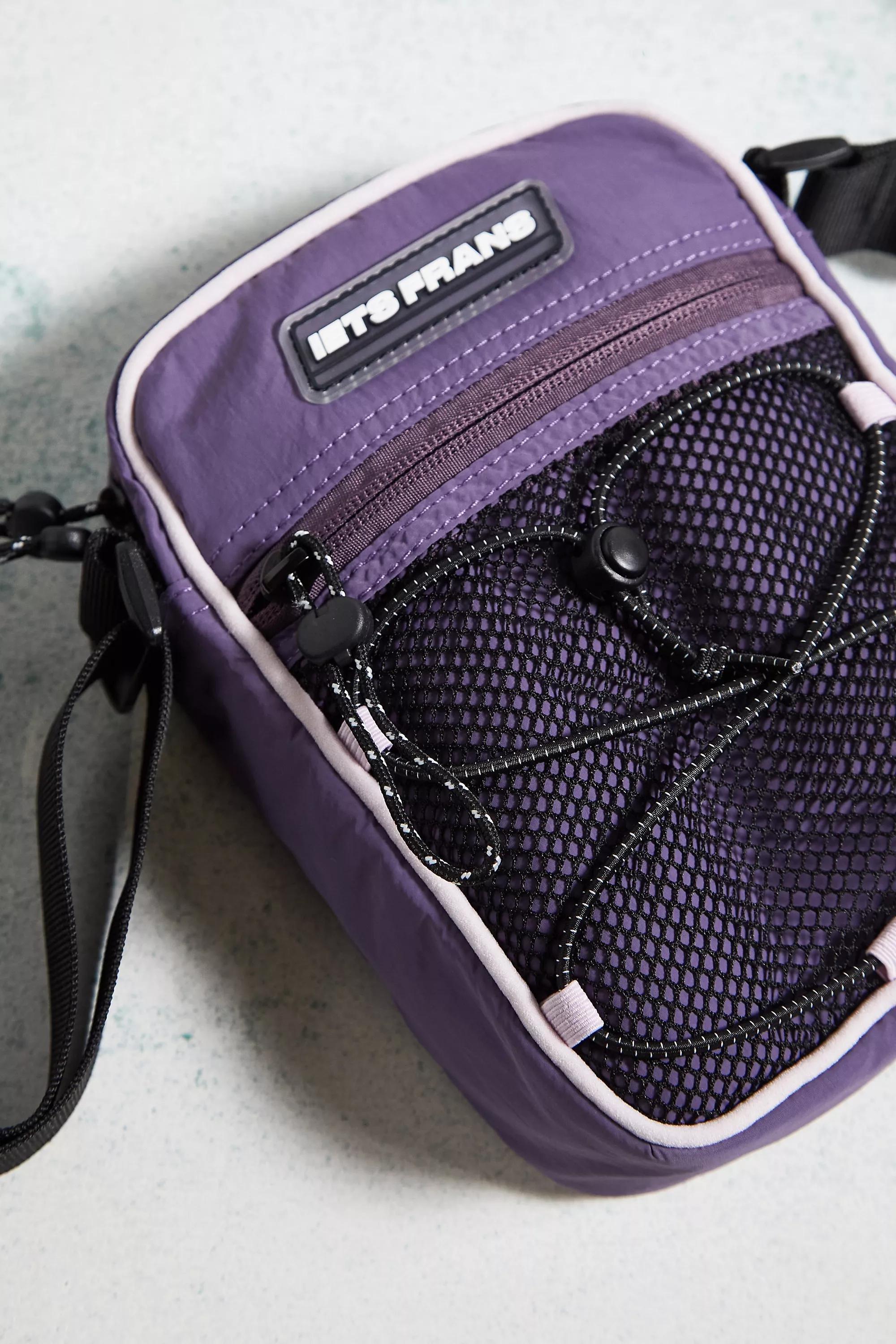 Purple Iets Frans...Bungee Cord Crossbody Bag, , large image number 4