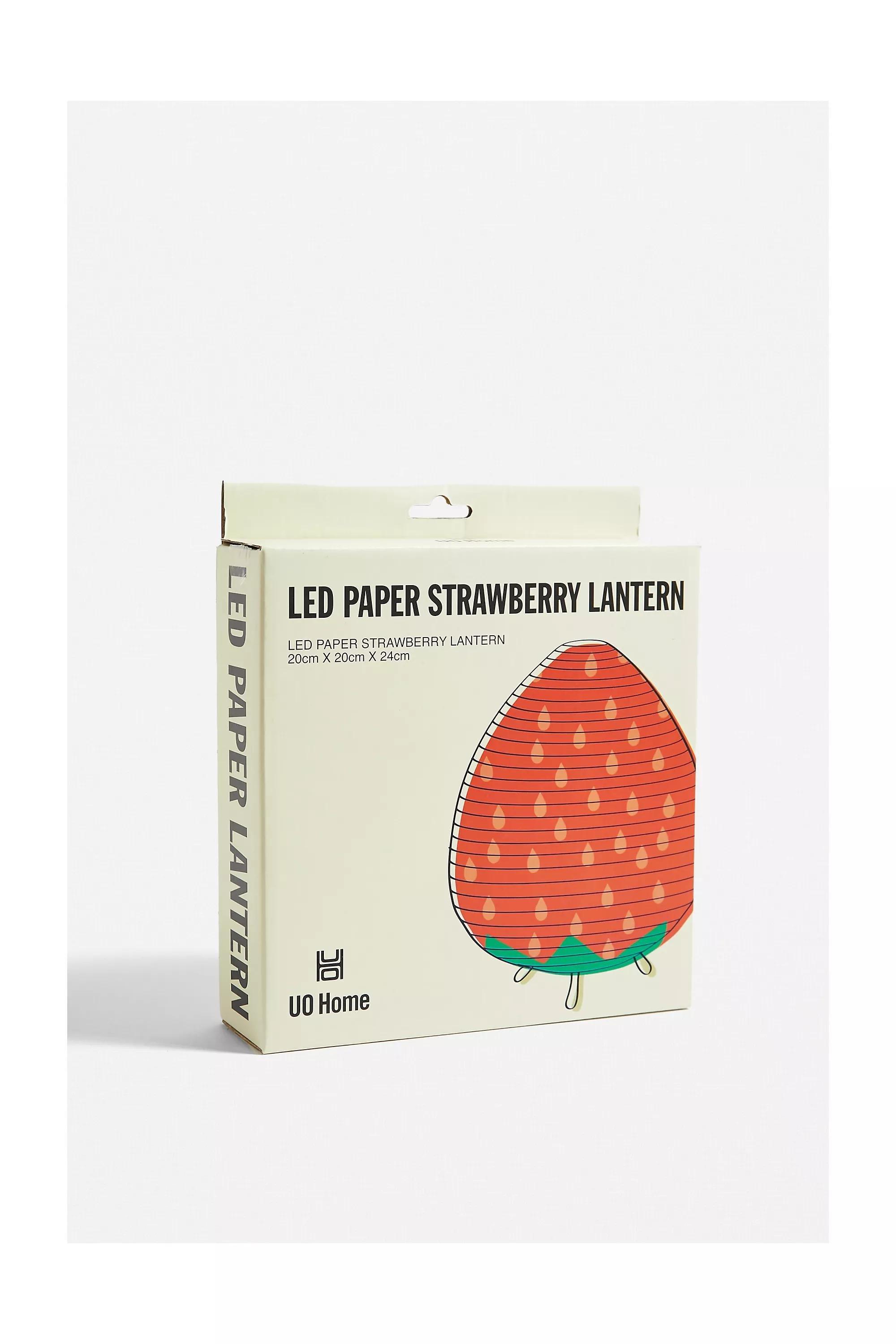 Urban Outfitters - Pink Strawberry Paper Lantern